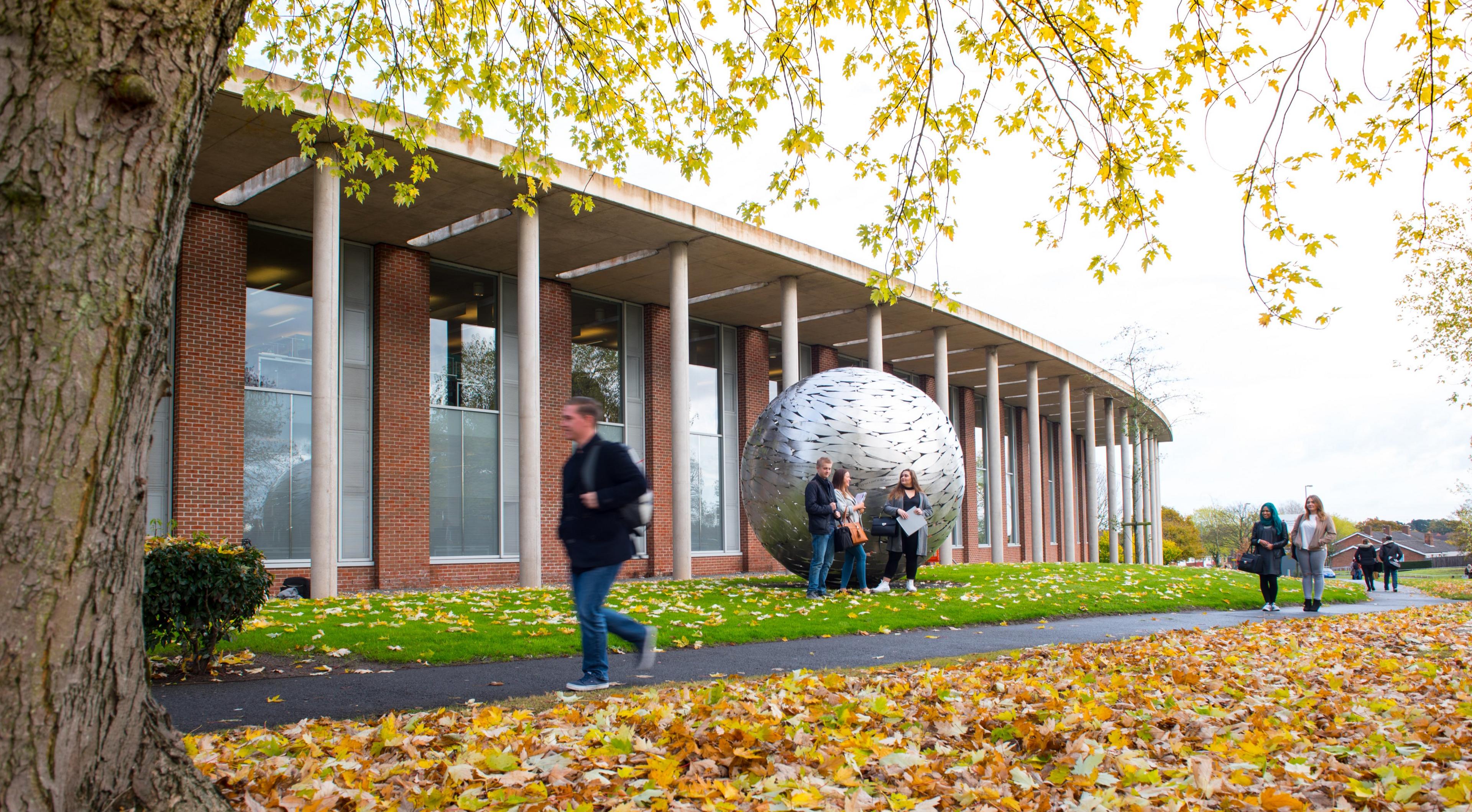 Newman university in Birmingham where most students commute