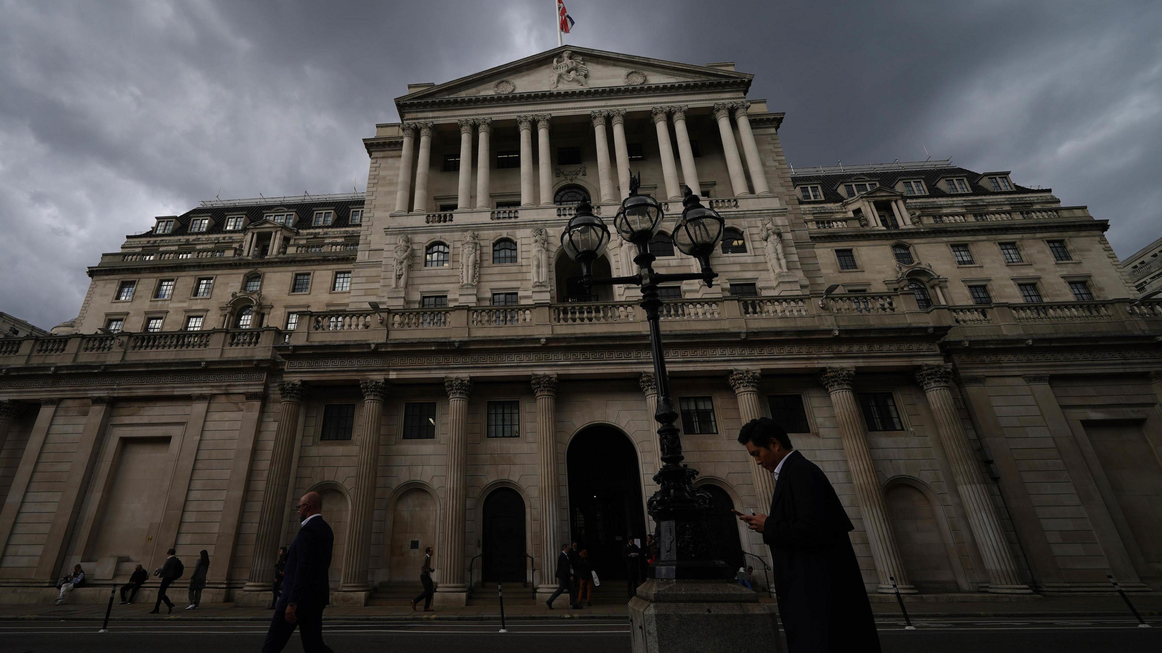 The Bank of England in London