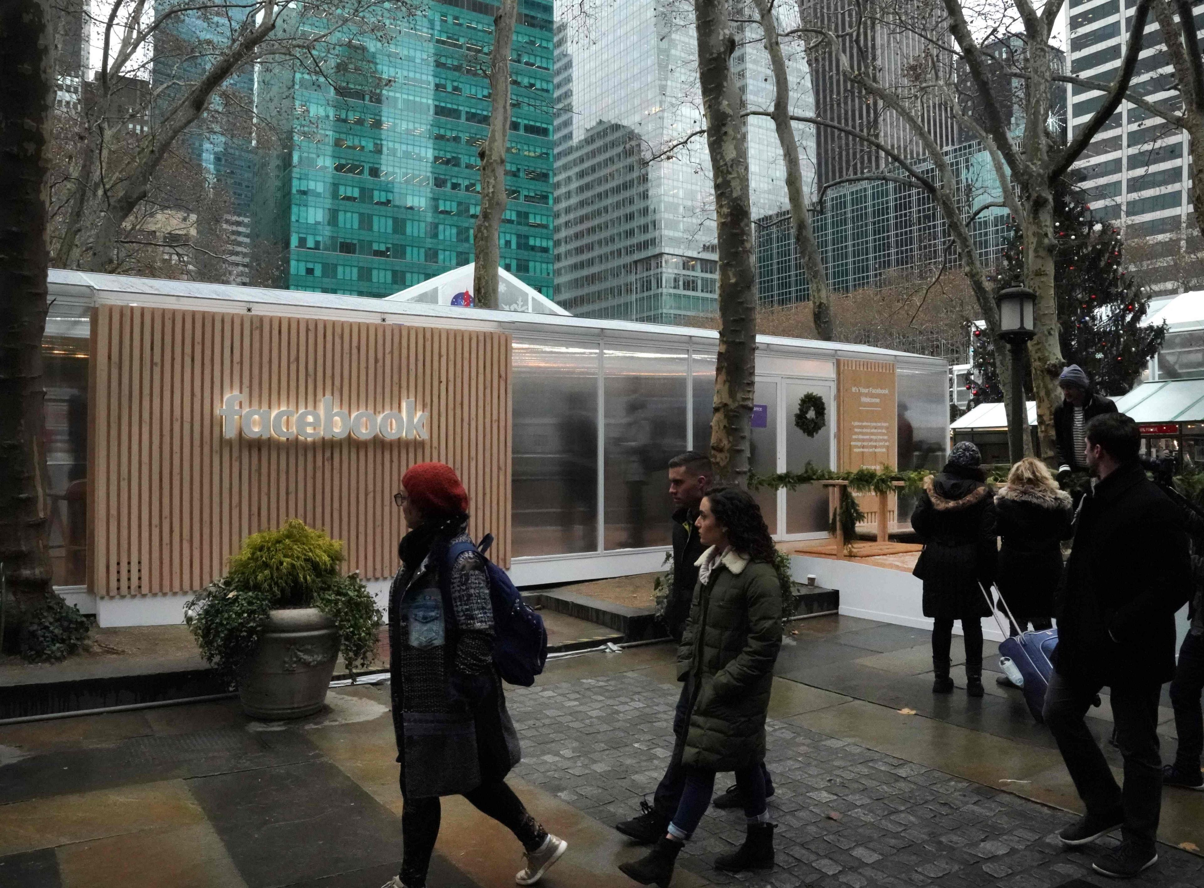 Pop-up cabin in New York