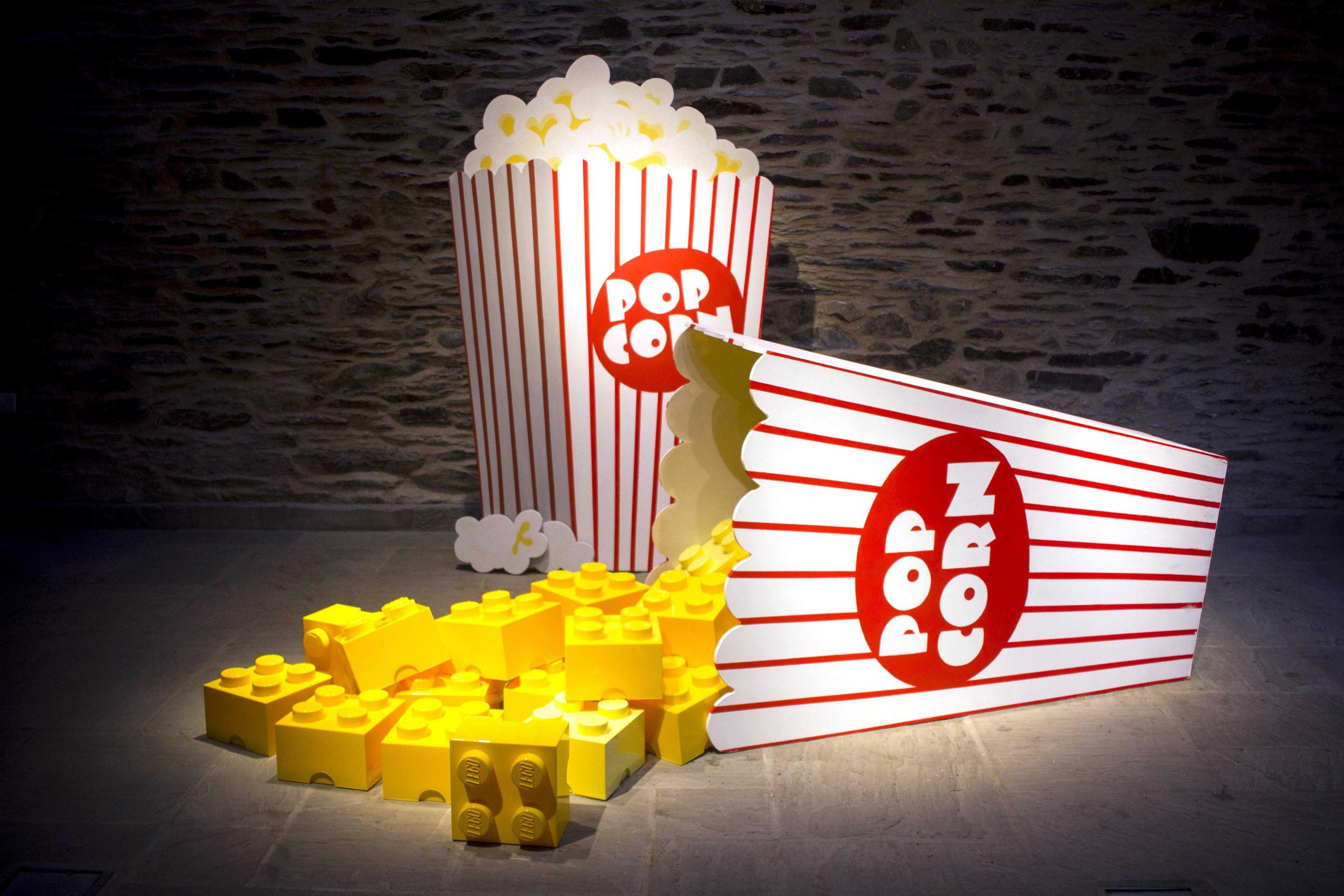 Lego popcorn