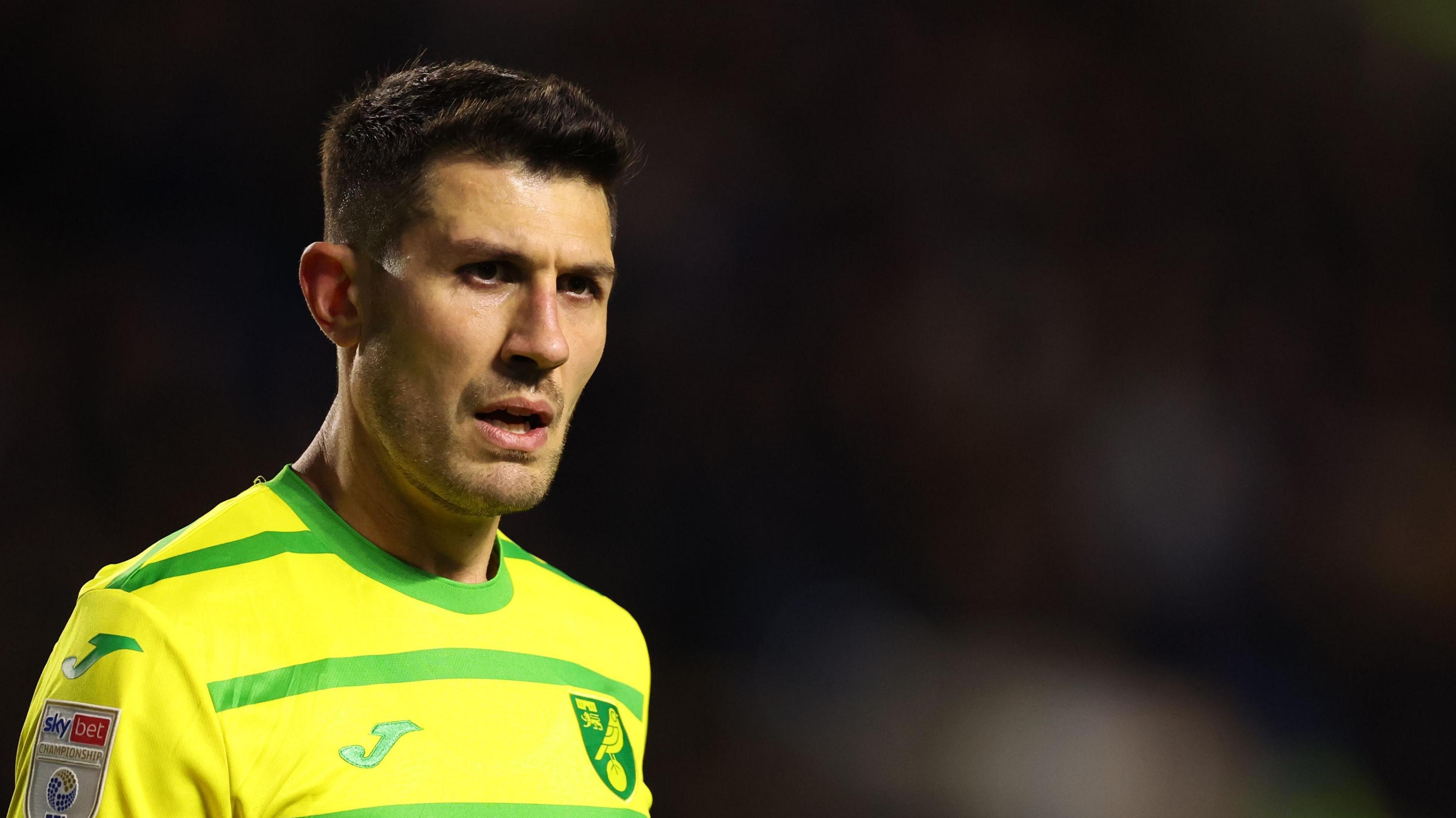 Danny Batth in action for Norwich City