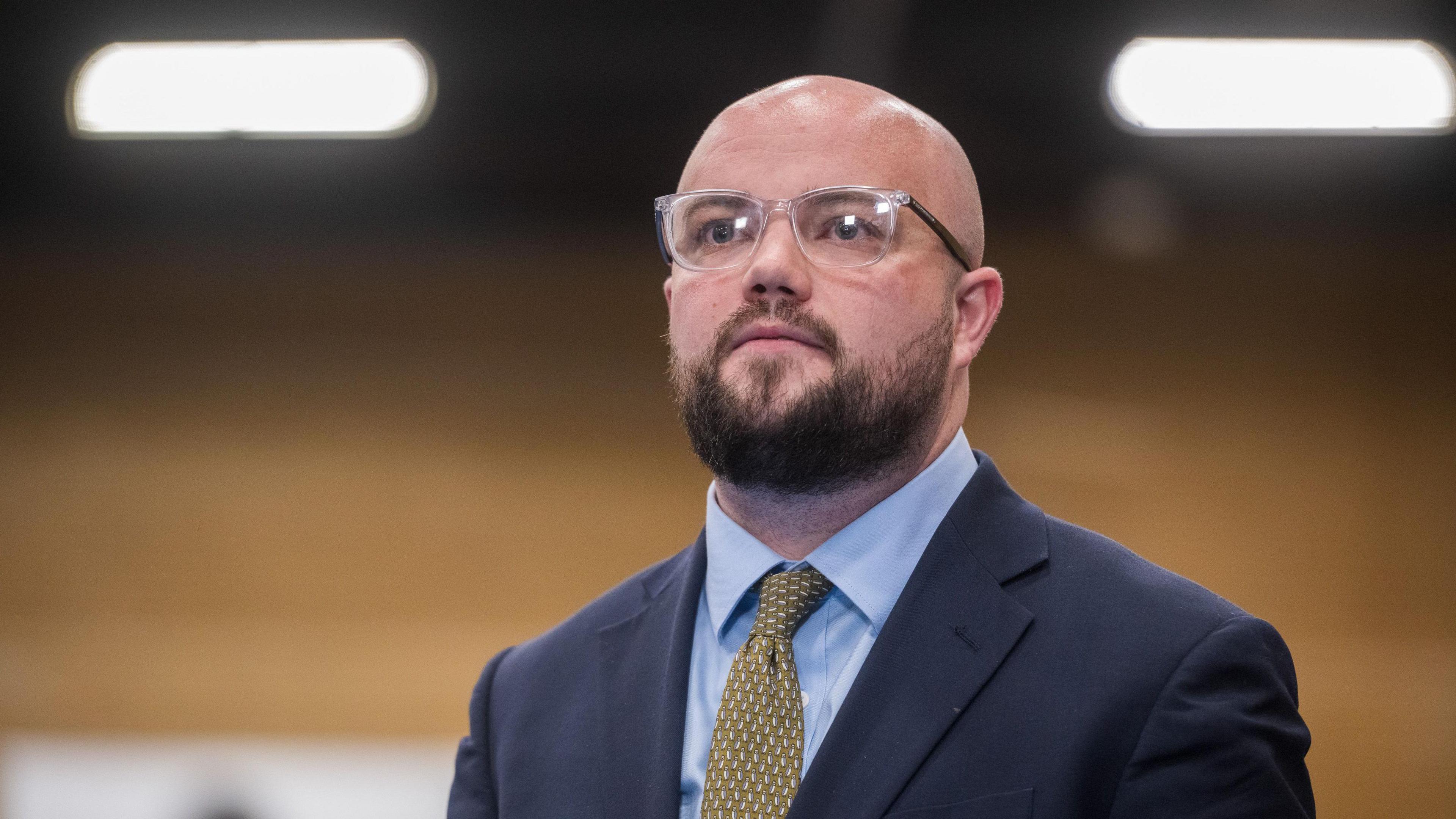 Llŷr Powell, ymgeisydd plaid Reform