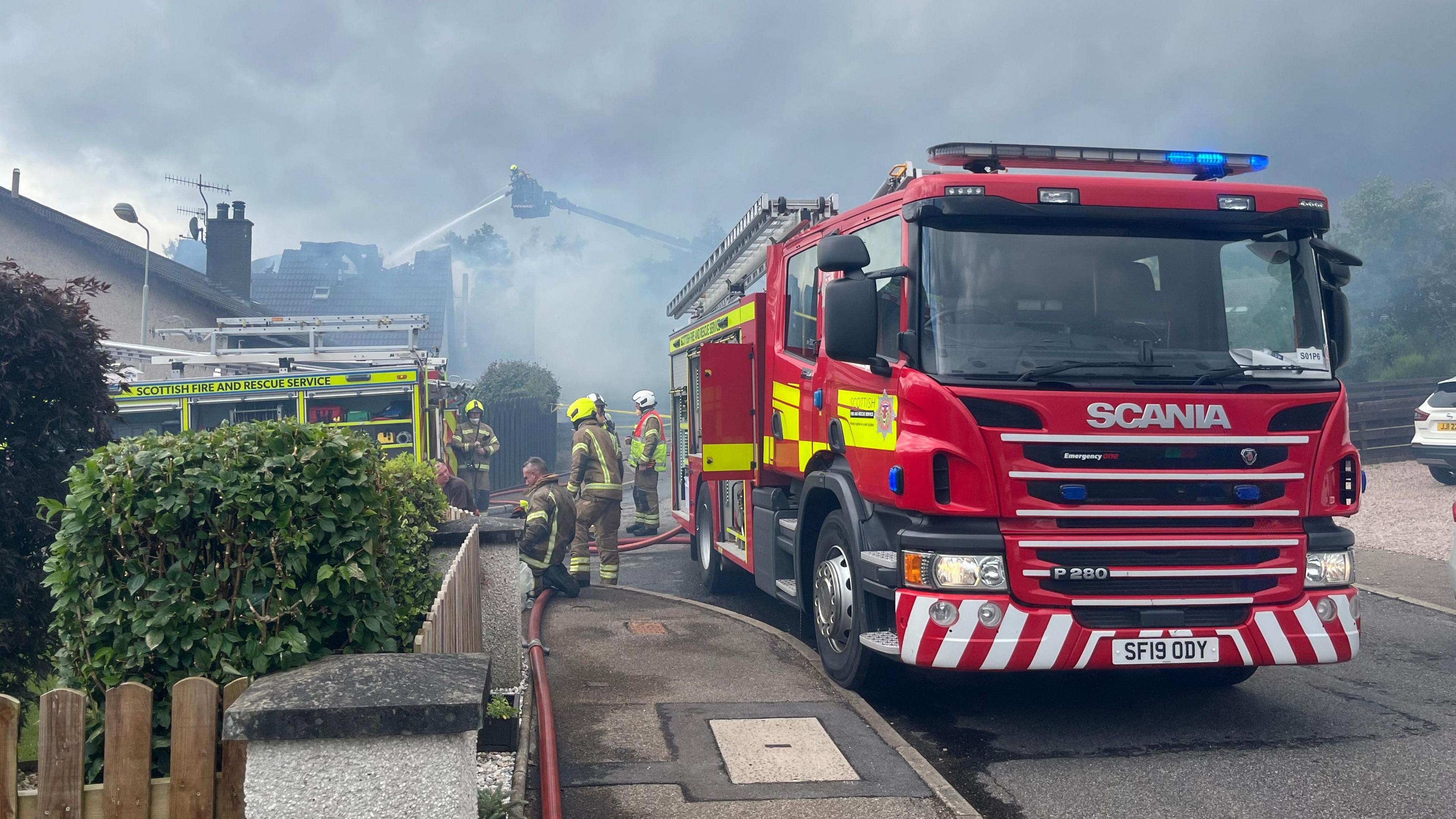 Aviemore house fire