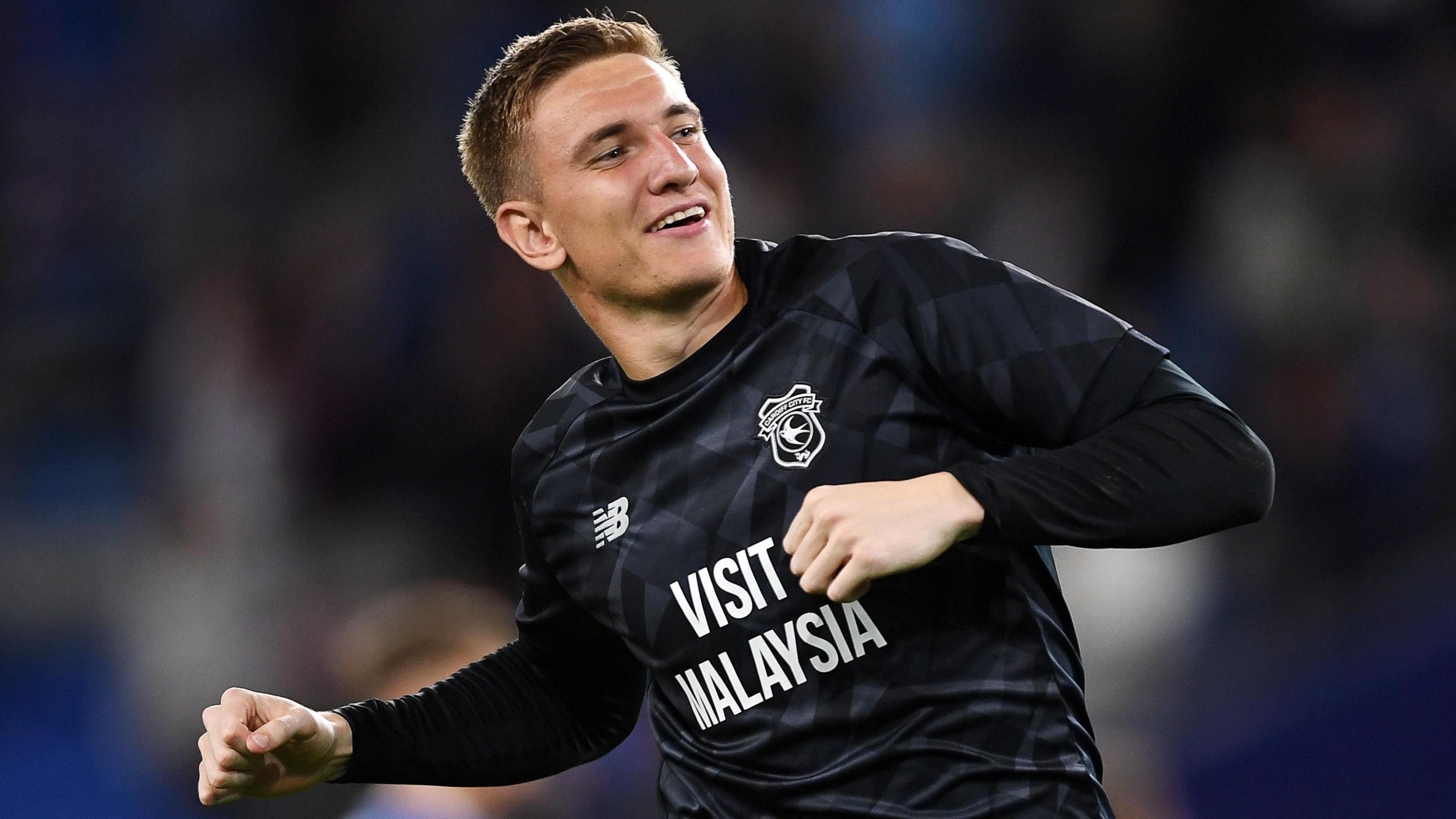 Cardiff City goalkeeper Matt Turner