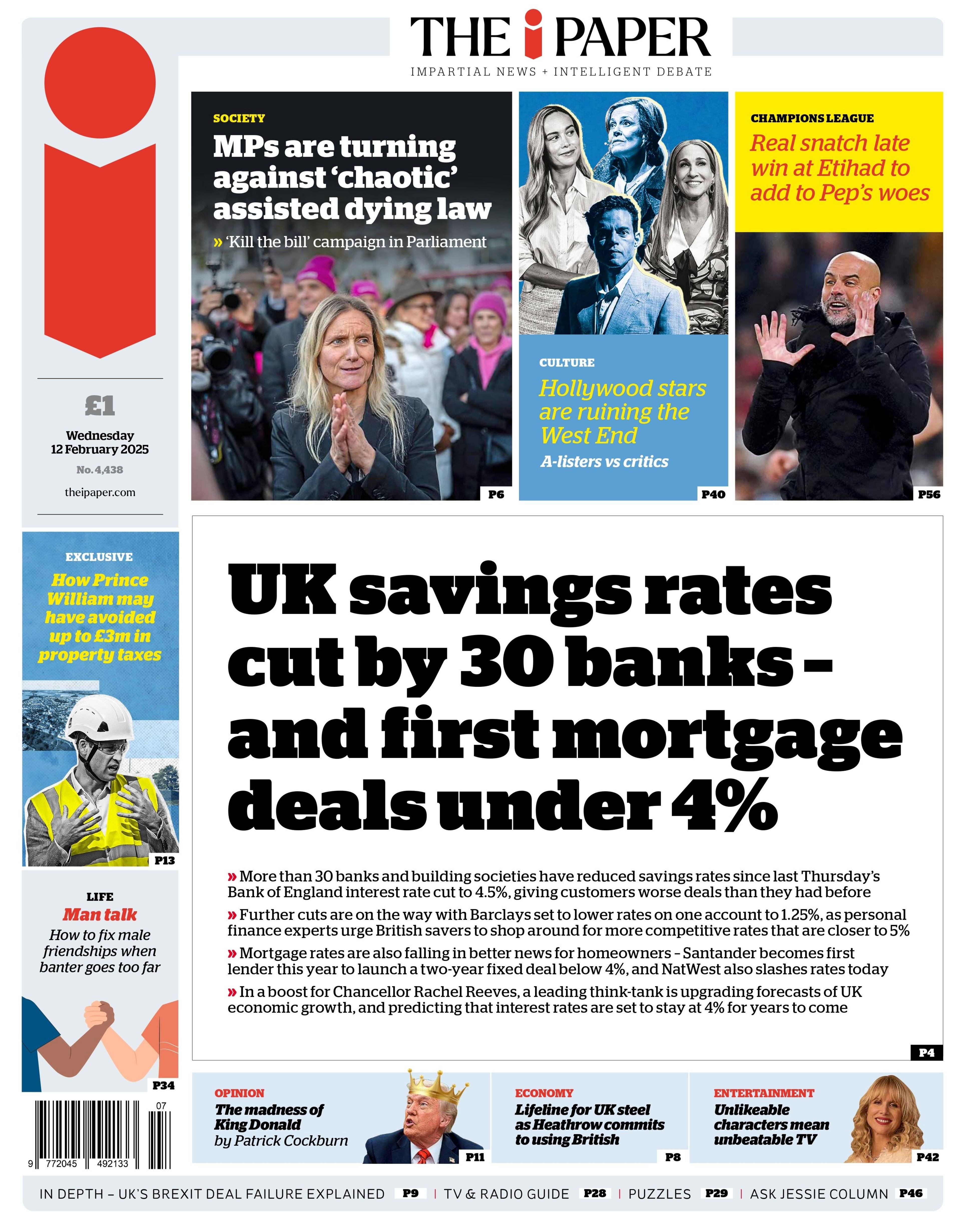 i newspaper: Savings rates slashed by more than 30 banks since interest rate cut
