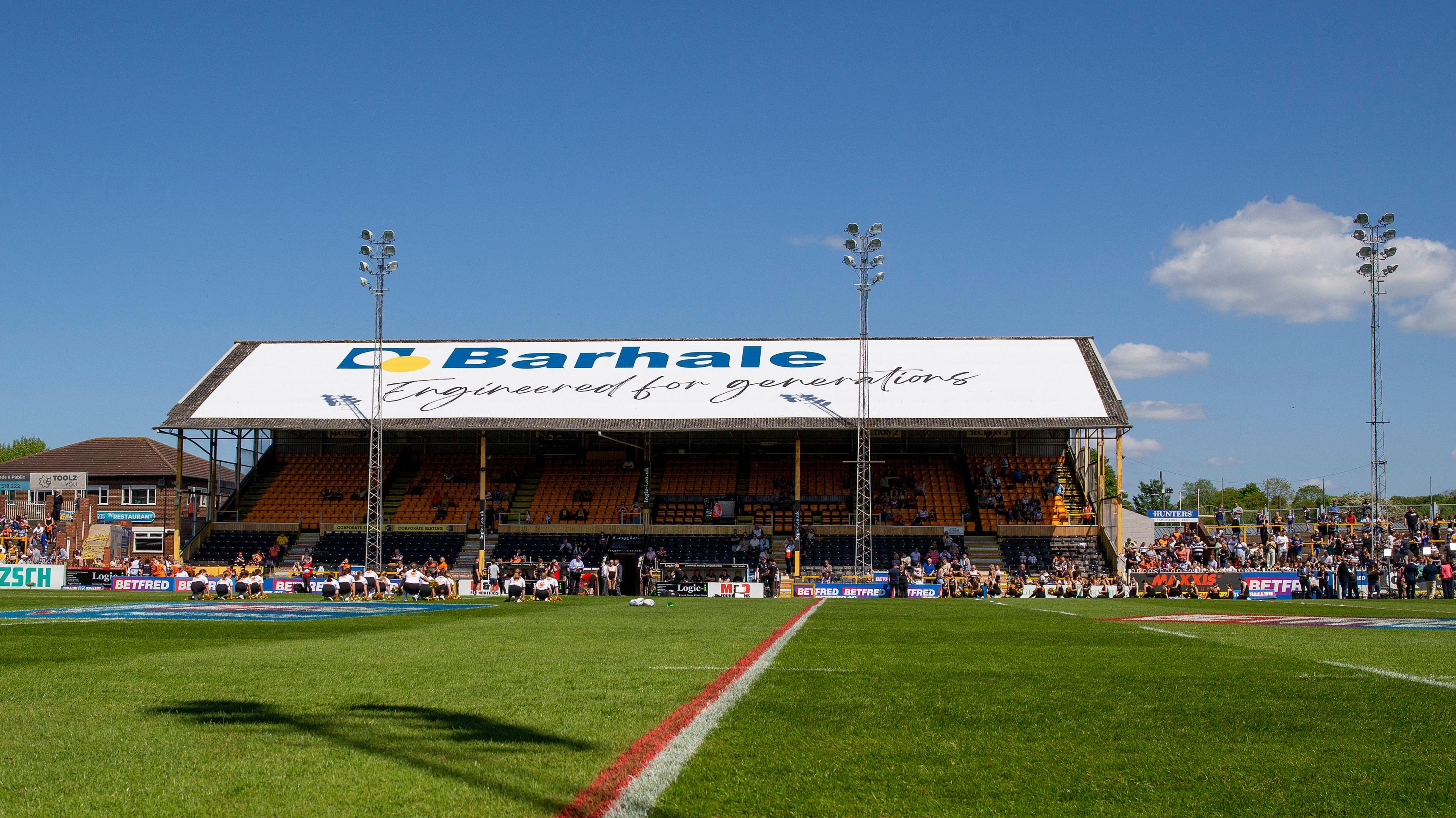 Wheldon Road, home of Castleford Tigers