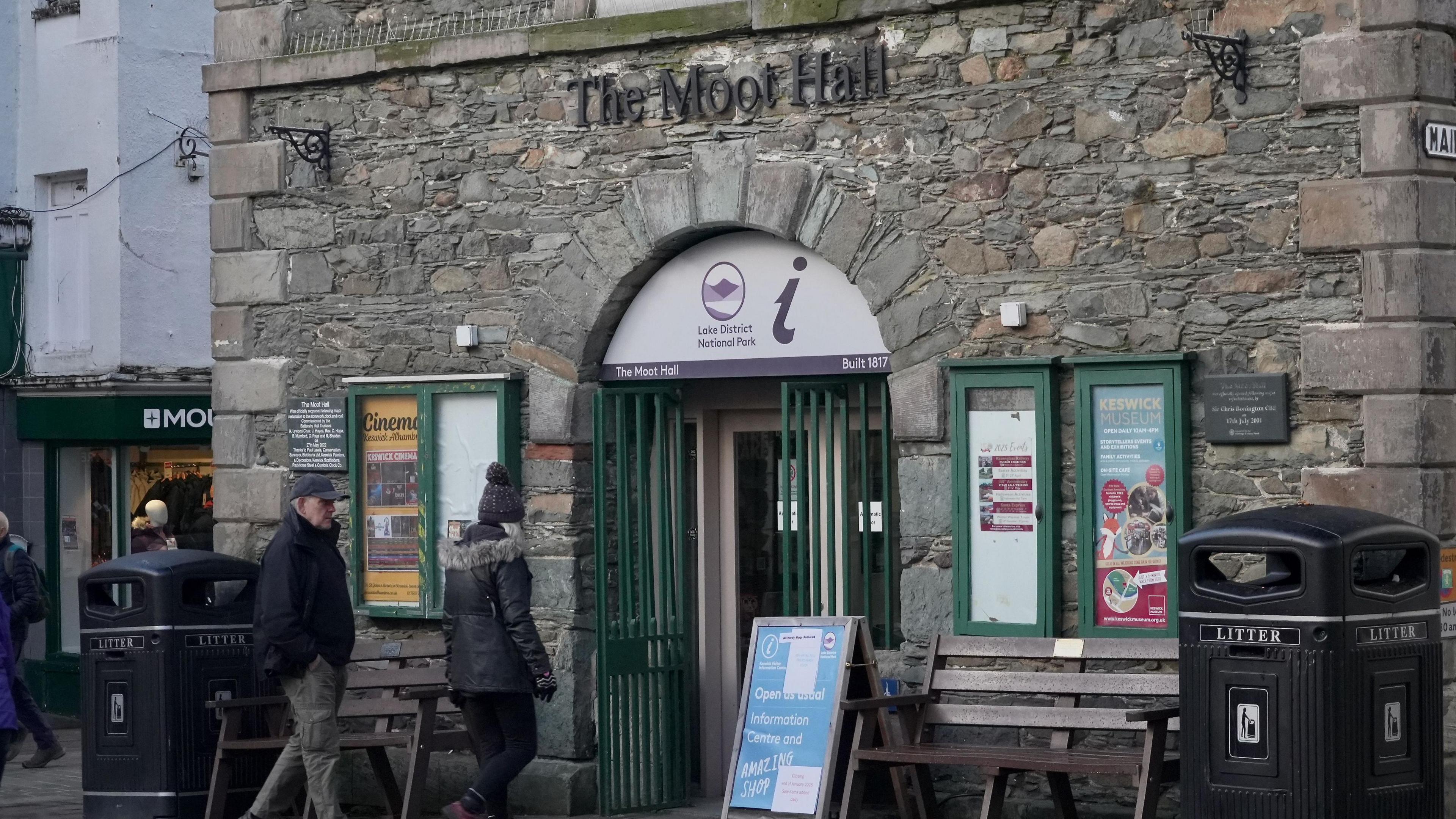 Keswick Moot Hall tourist centre to close after rent rise Keswick Moot Hall tourist centre to close after rent rise