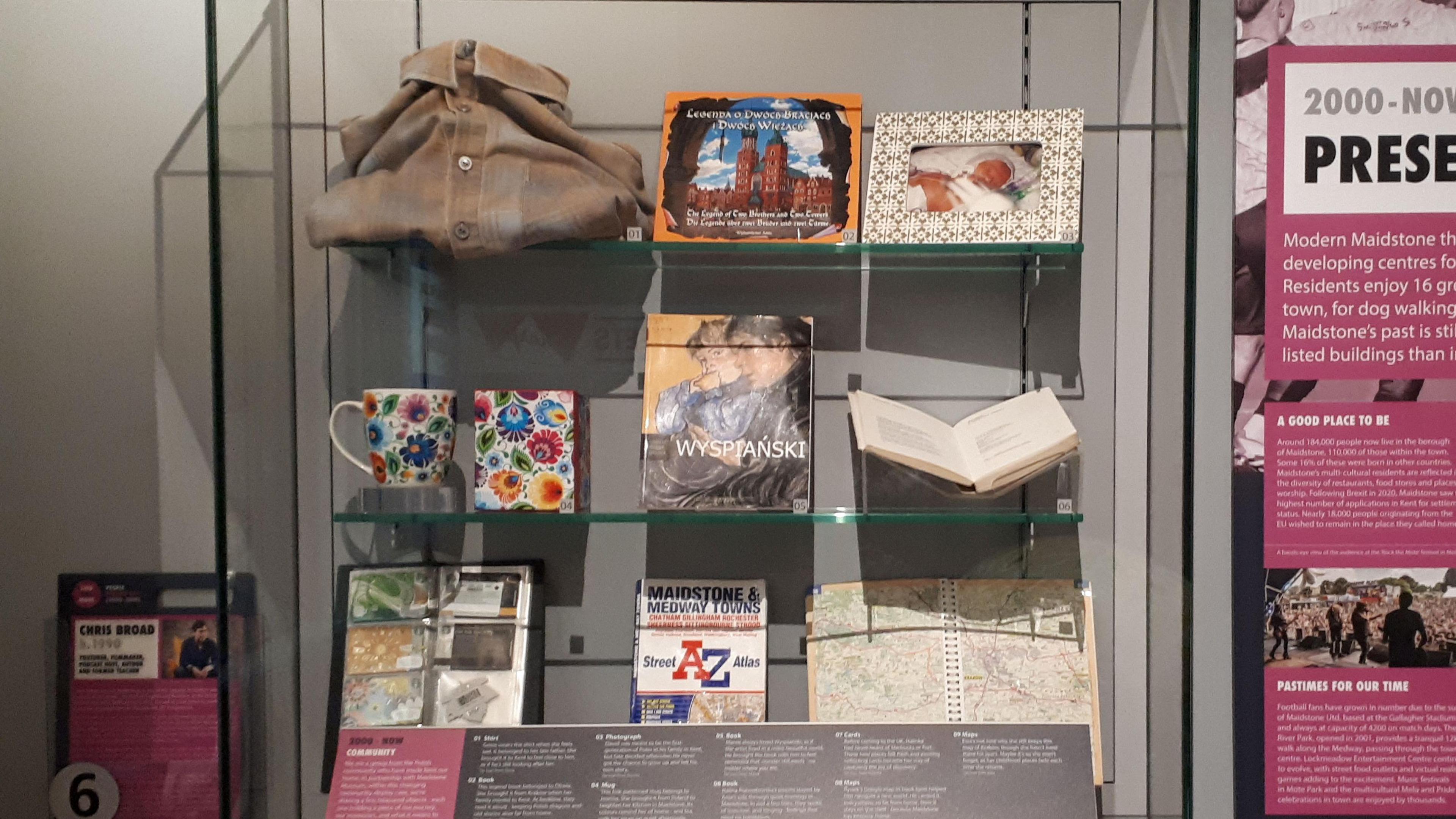 Maidstone Museum's community cabinet