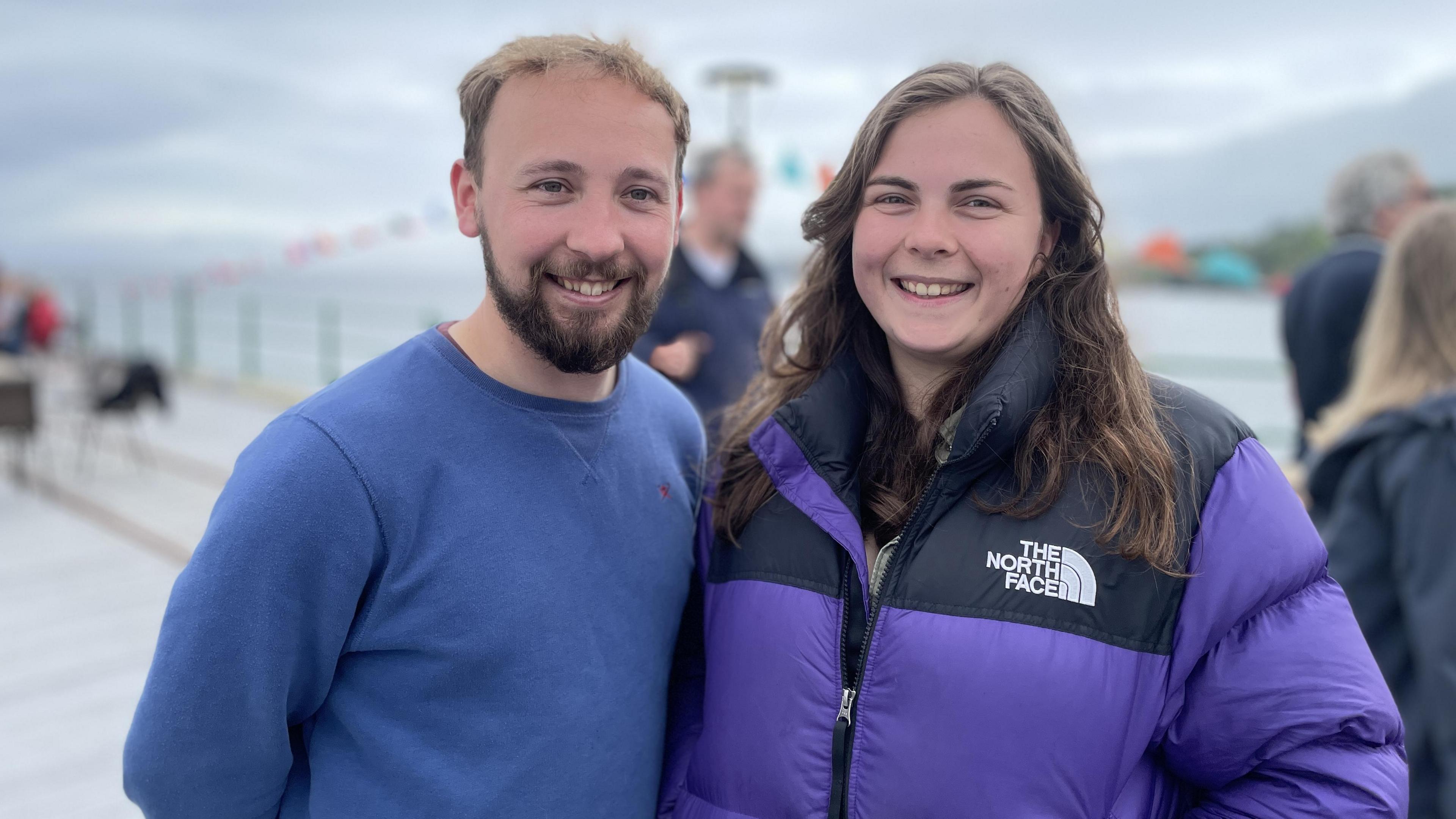 Alfie Leach and Hannah Arnold