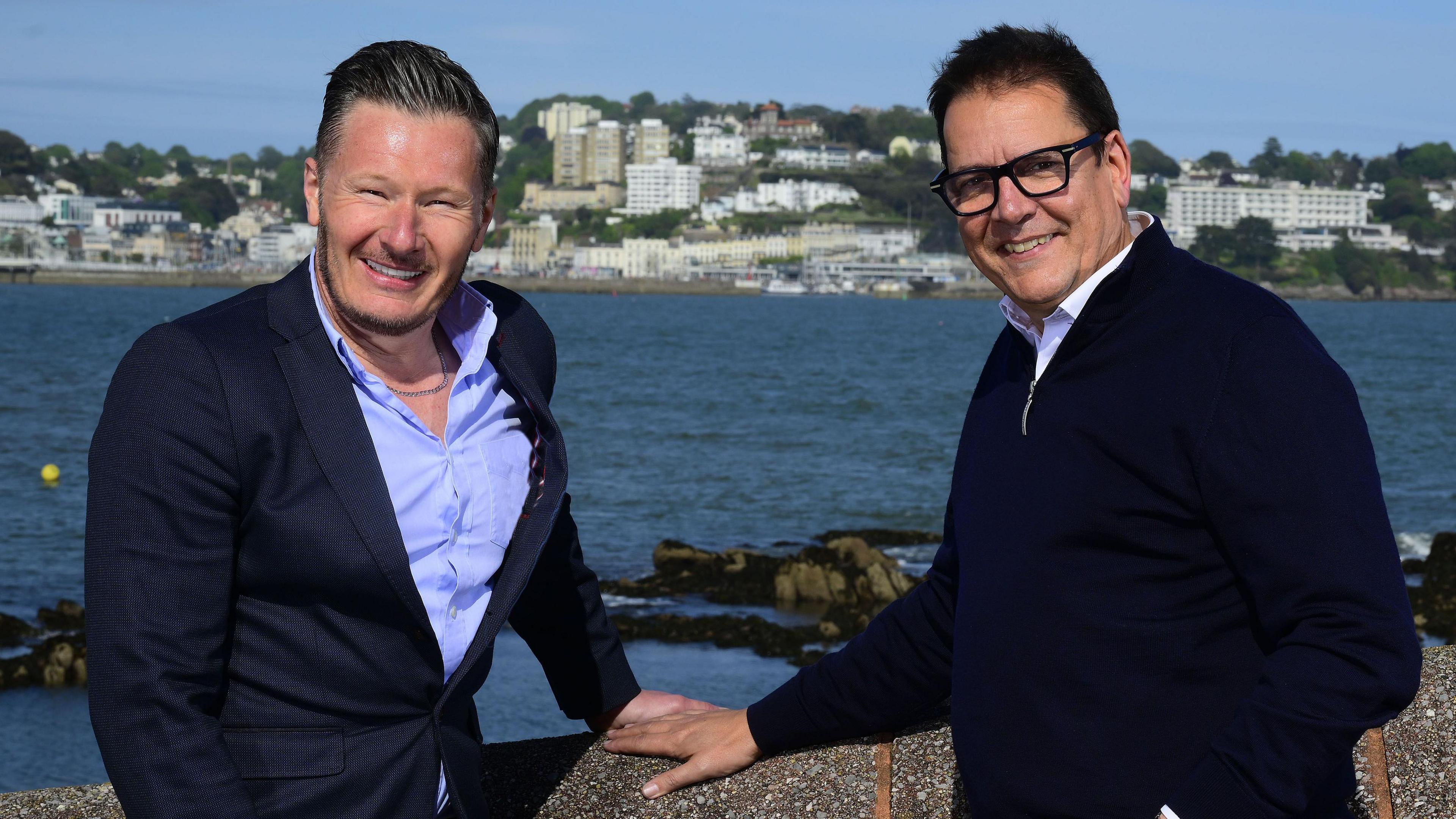 Mark Bowes-Cavanagh (left) and Michael Westcott