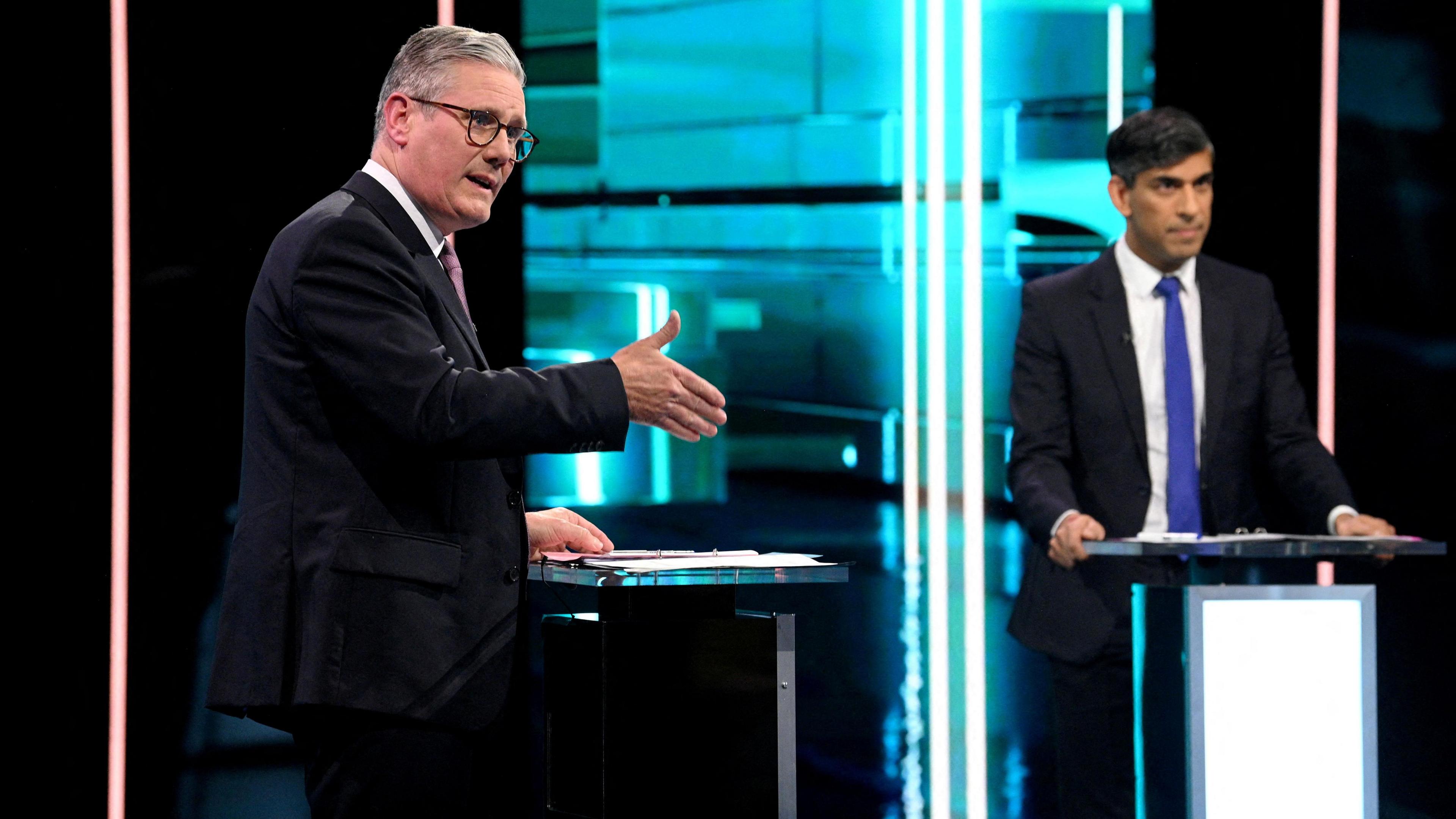 Sir Keir Starmer (left) and Rishi Sunak