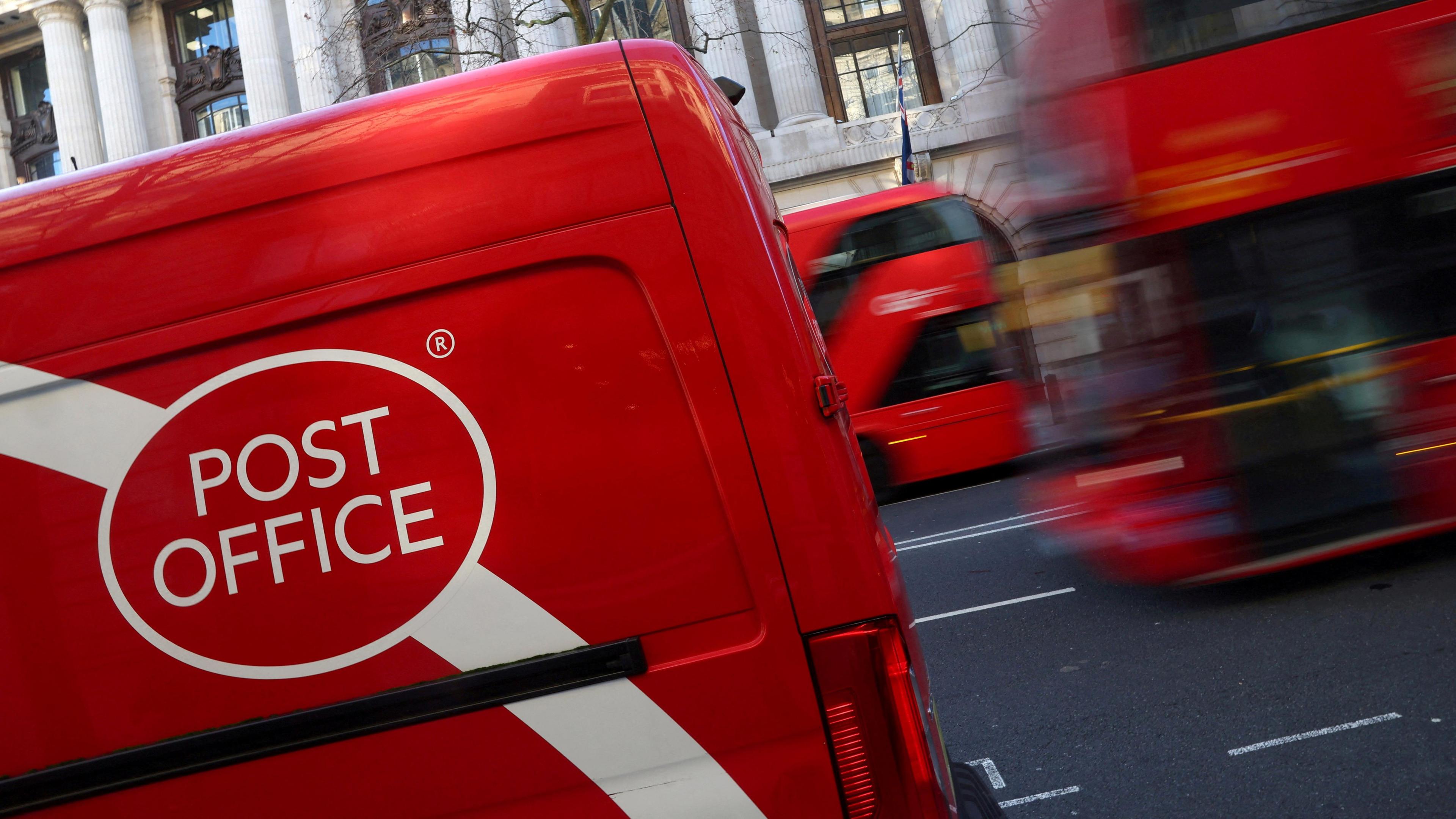 Post Office van in London