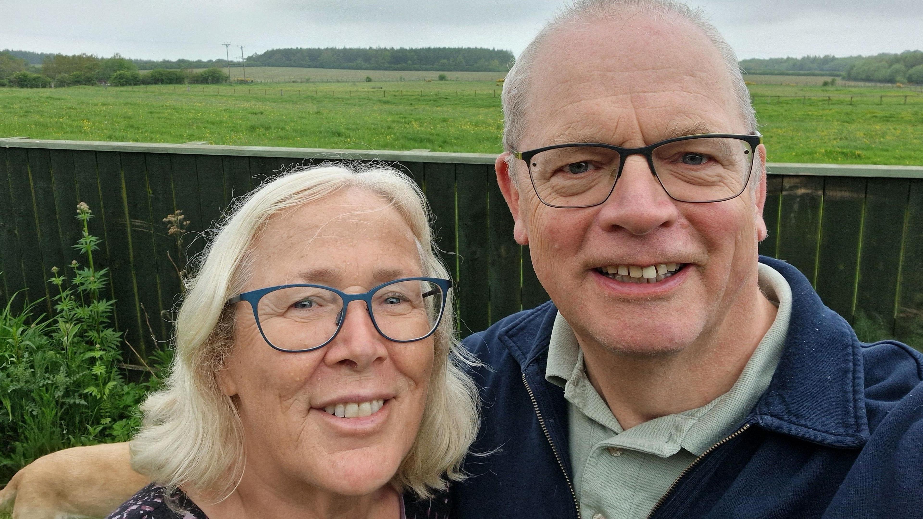 Heather and Ian Galloway from Burnhope