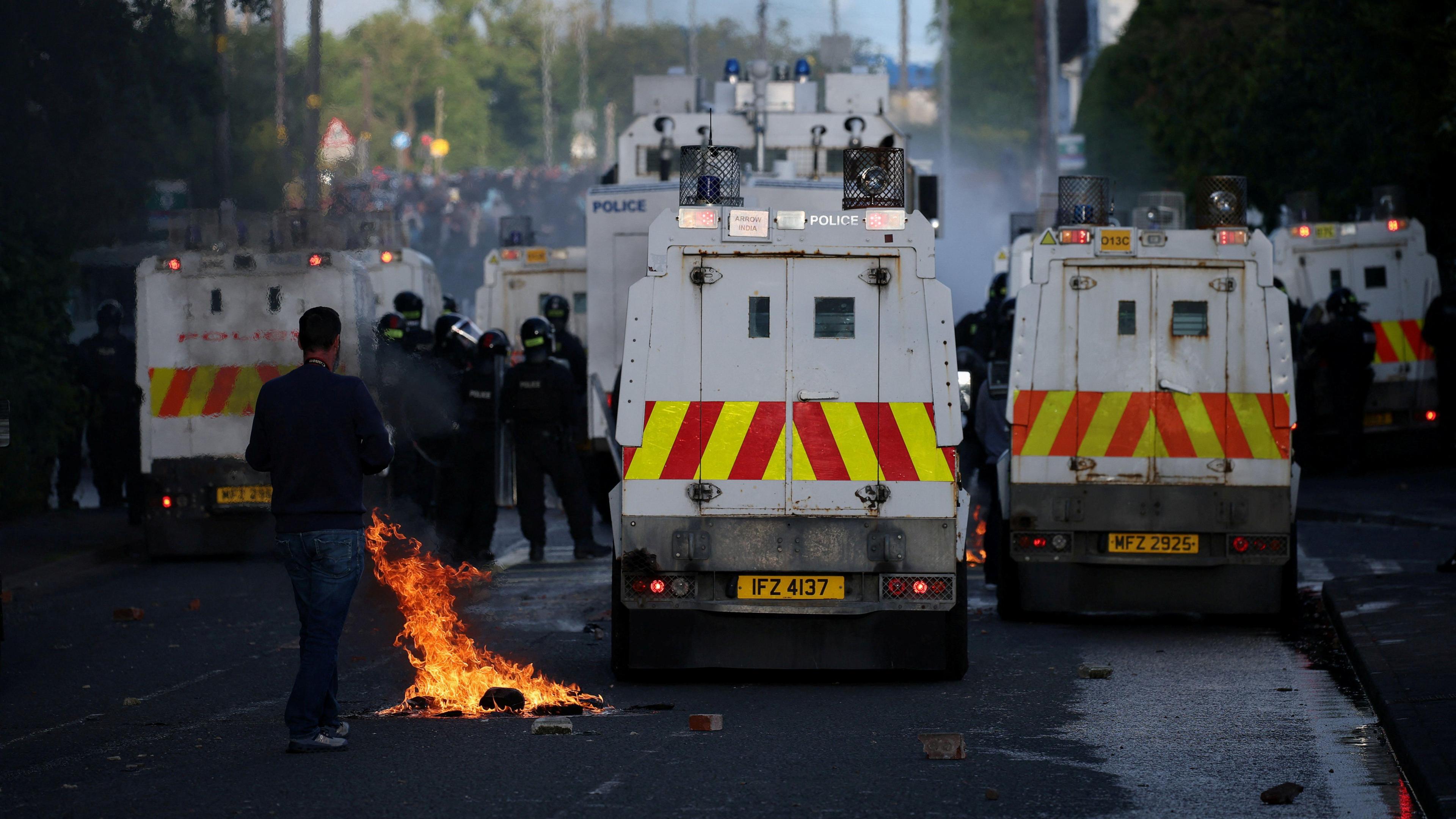 PSNI Launches Formal Review After Nurses Allegedly Told to Show ID to Masked Rioters Near Mater Hospital