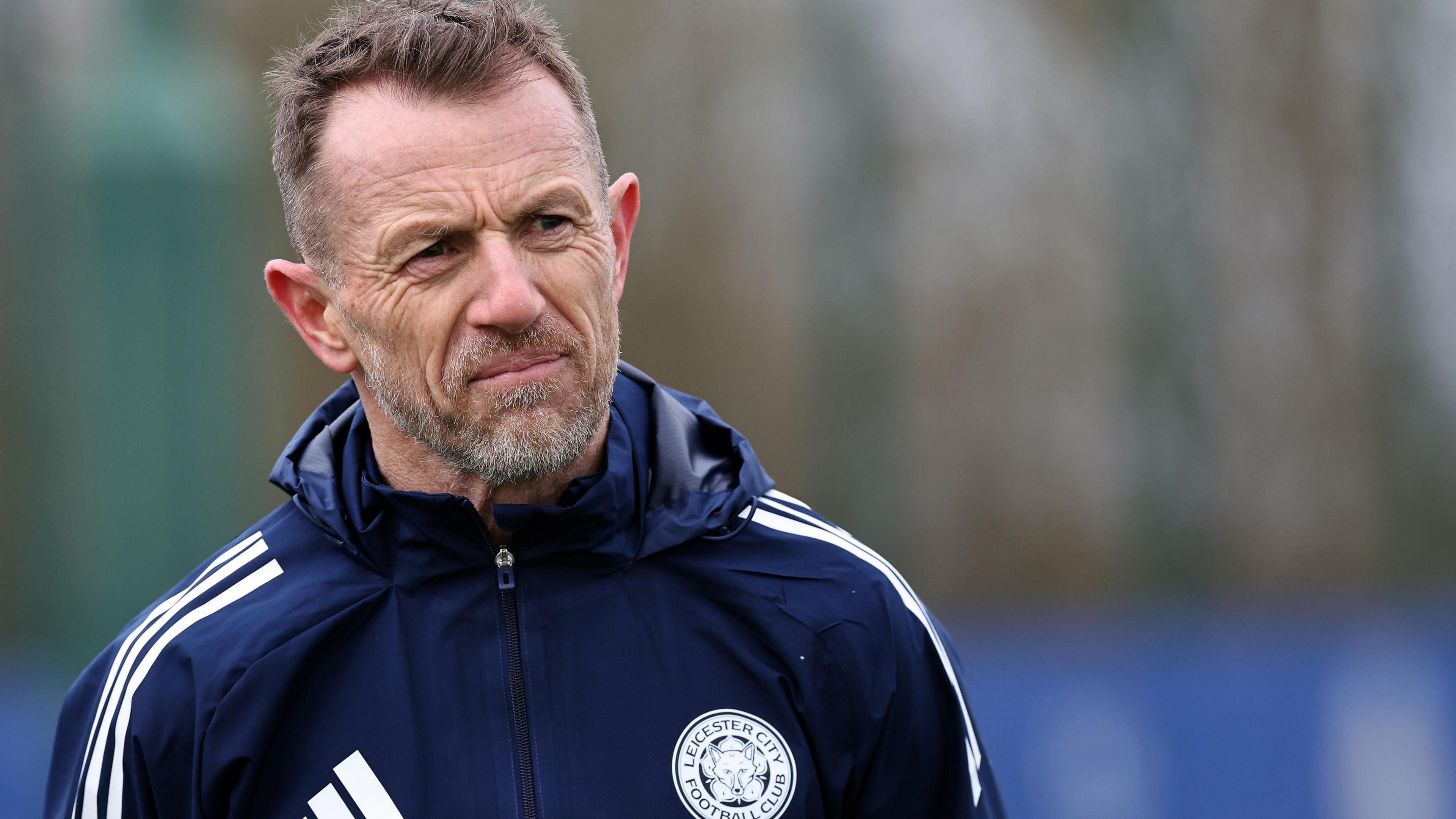 Leicester City boss Gary Rowett