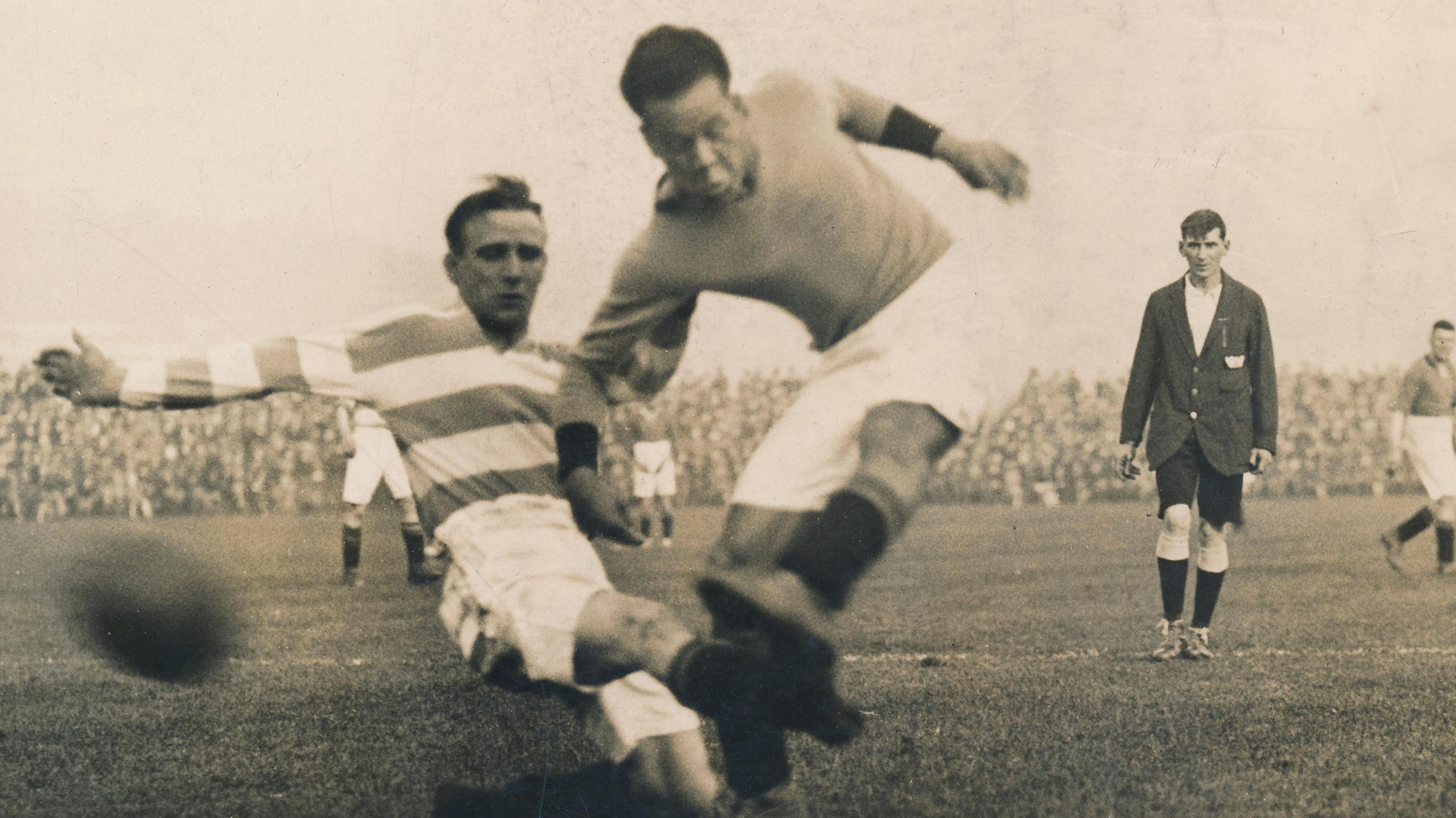 Jack Leslie scoring a goal against Queens Park Rangers.