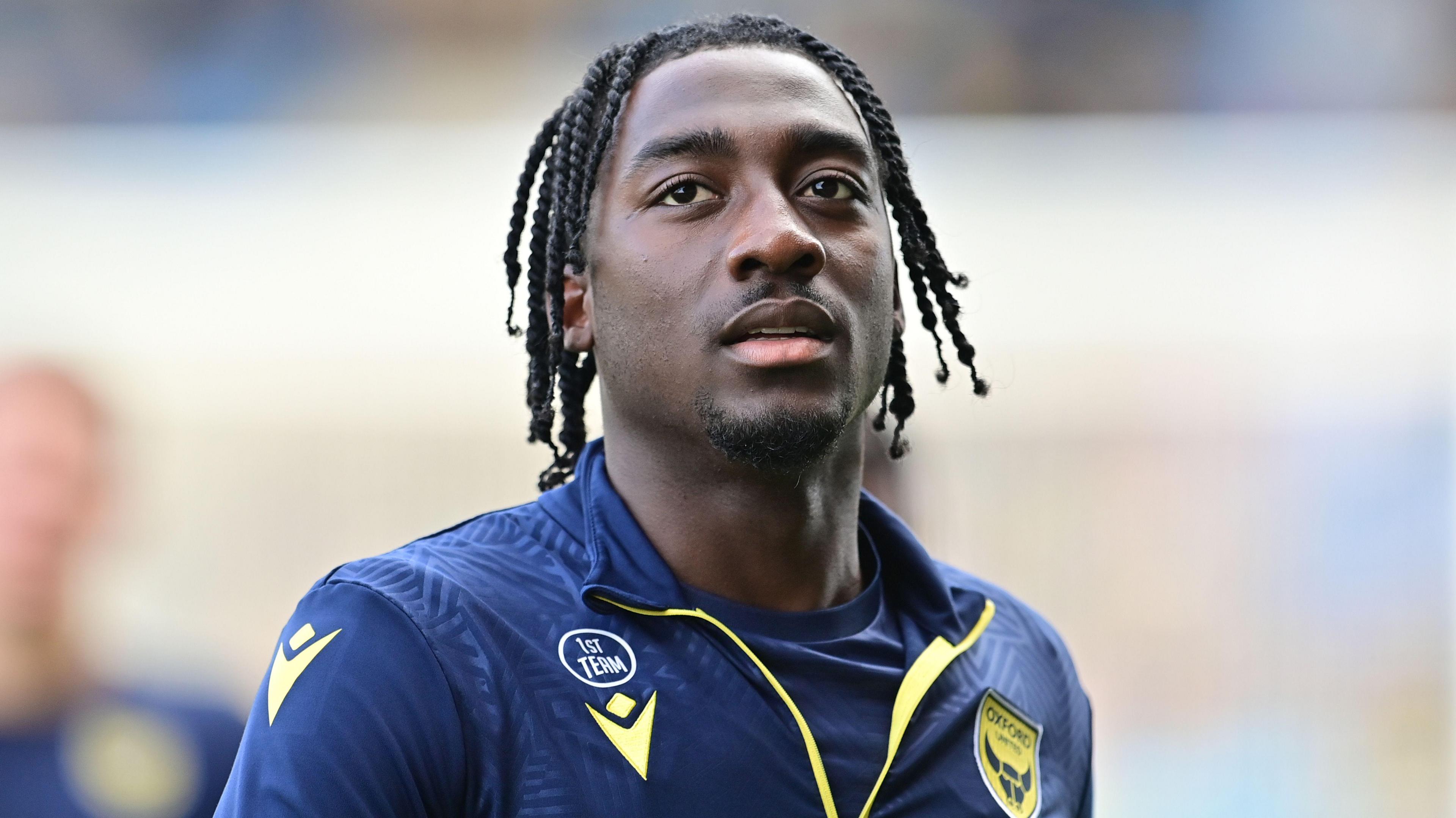 Oxford United forward Gatlin O'Donkor during the League one match between Oxford United and Reading at the Kassam Stadium, Oxford.