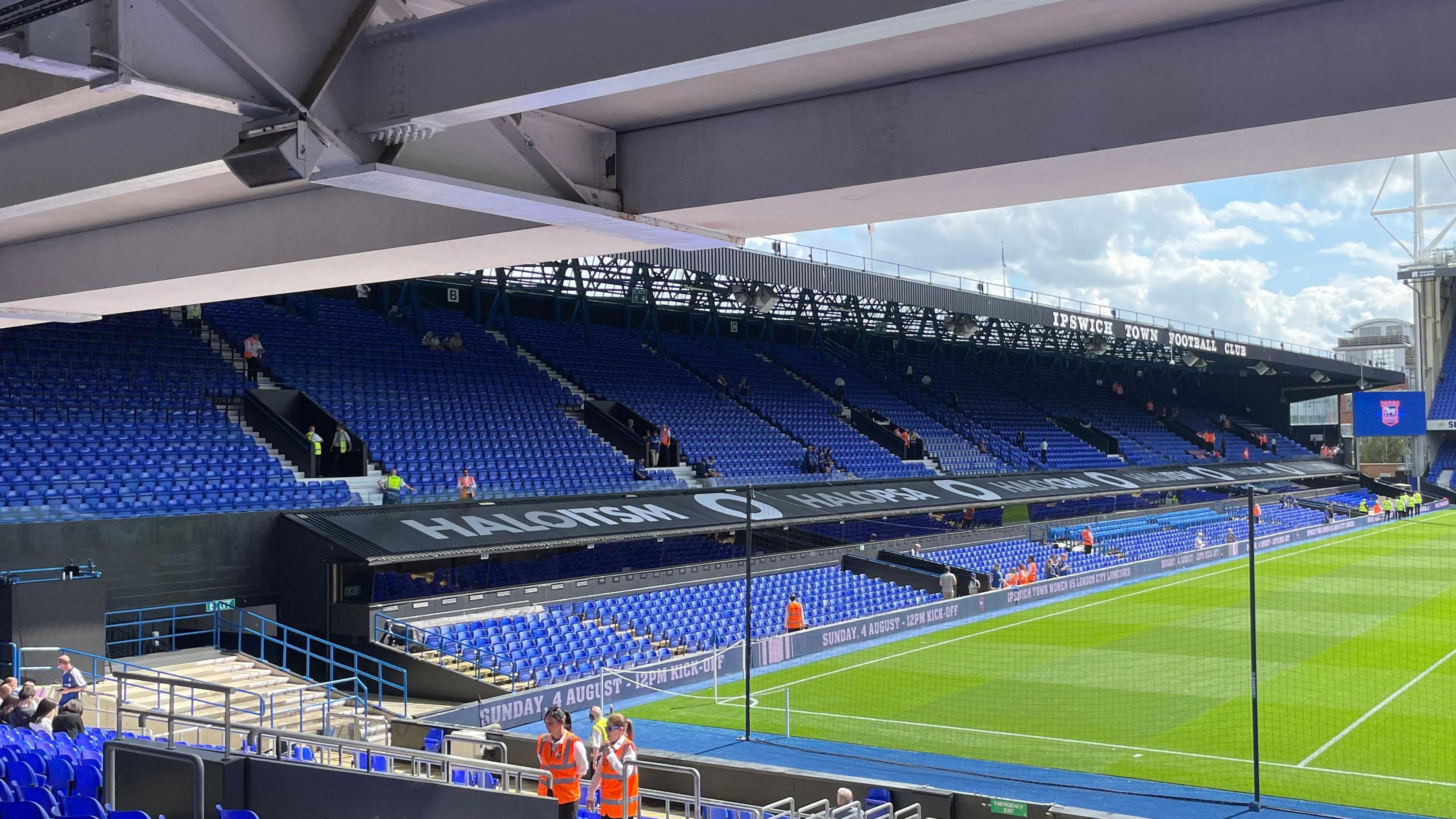 Seven changes visible to fans at Portman Road - BBC News