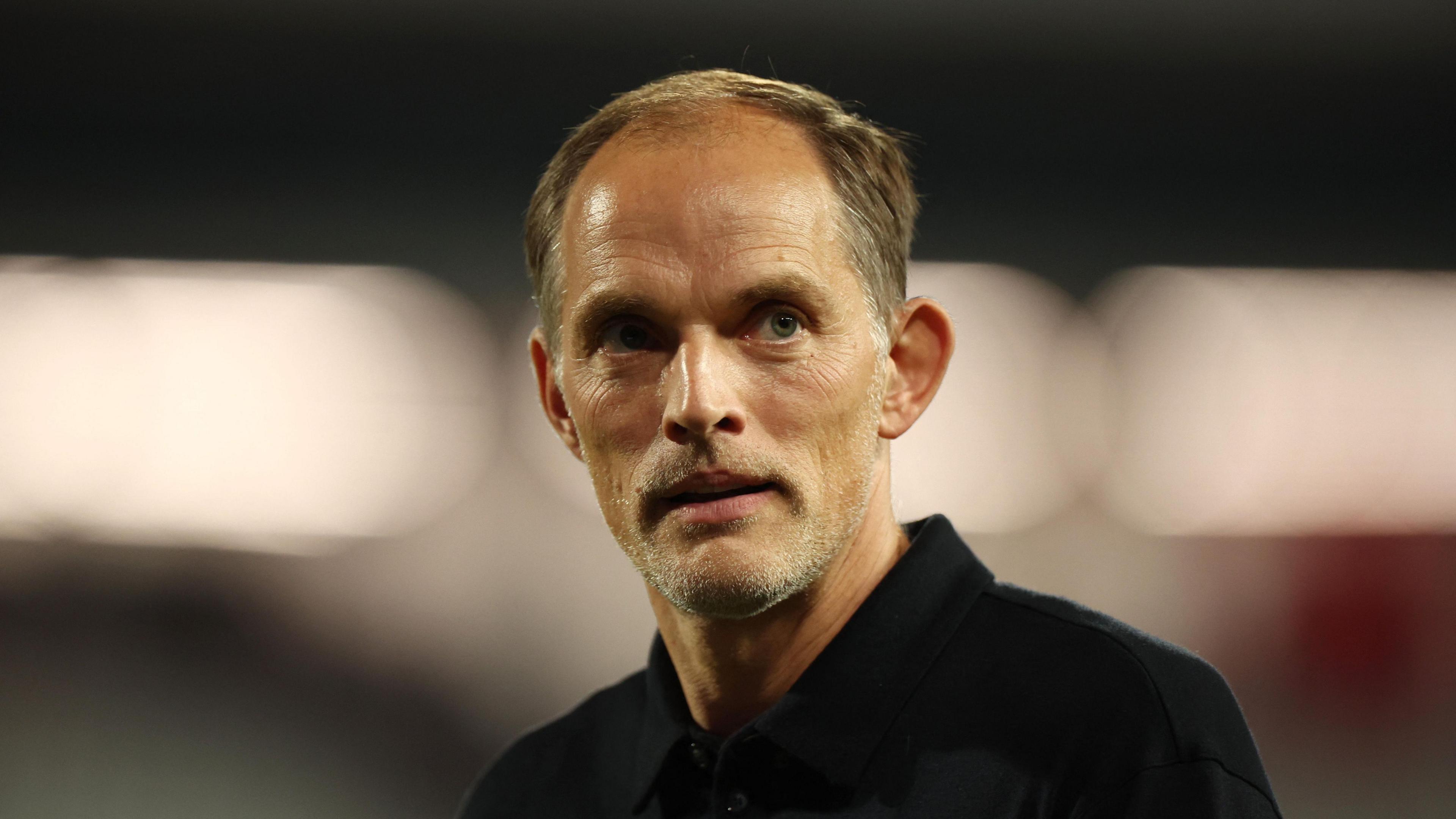 England leader Thomas Tuchel during triumph complete Serbia successful 2026 World Cup qualifier