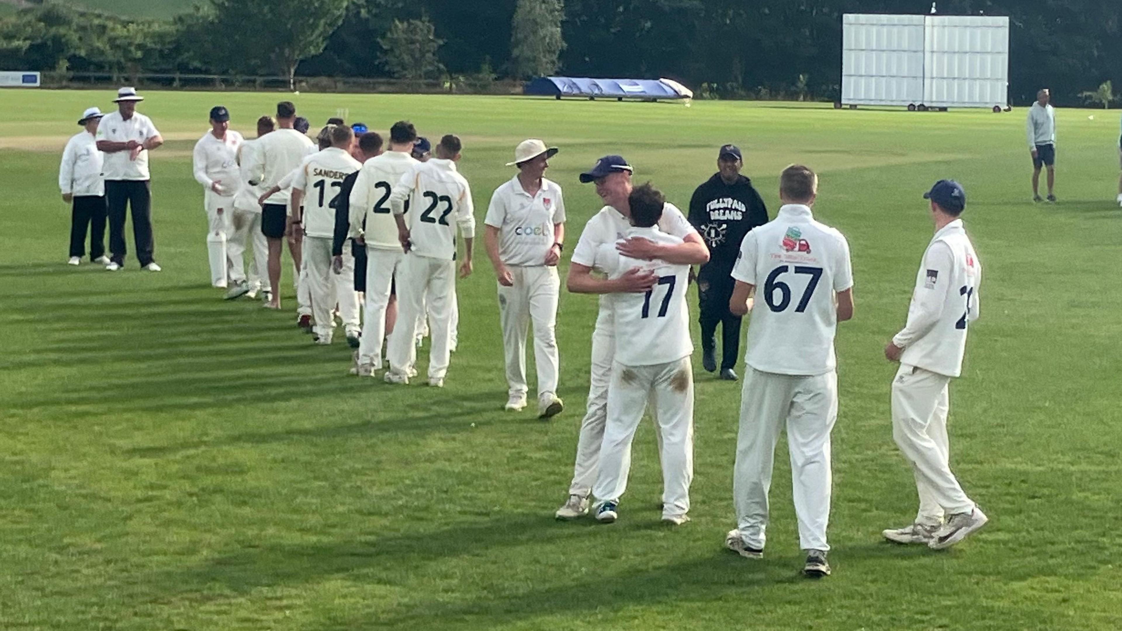 Foxton Granta celebrate booking their place at Lord's 