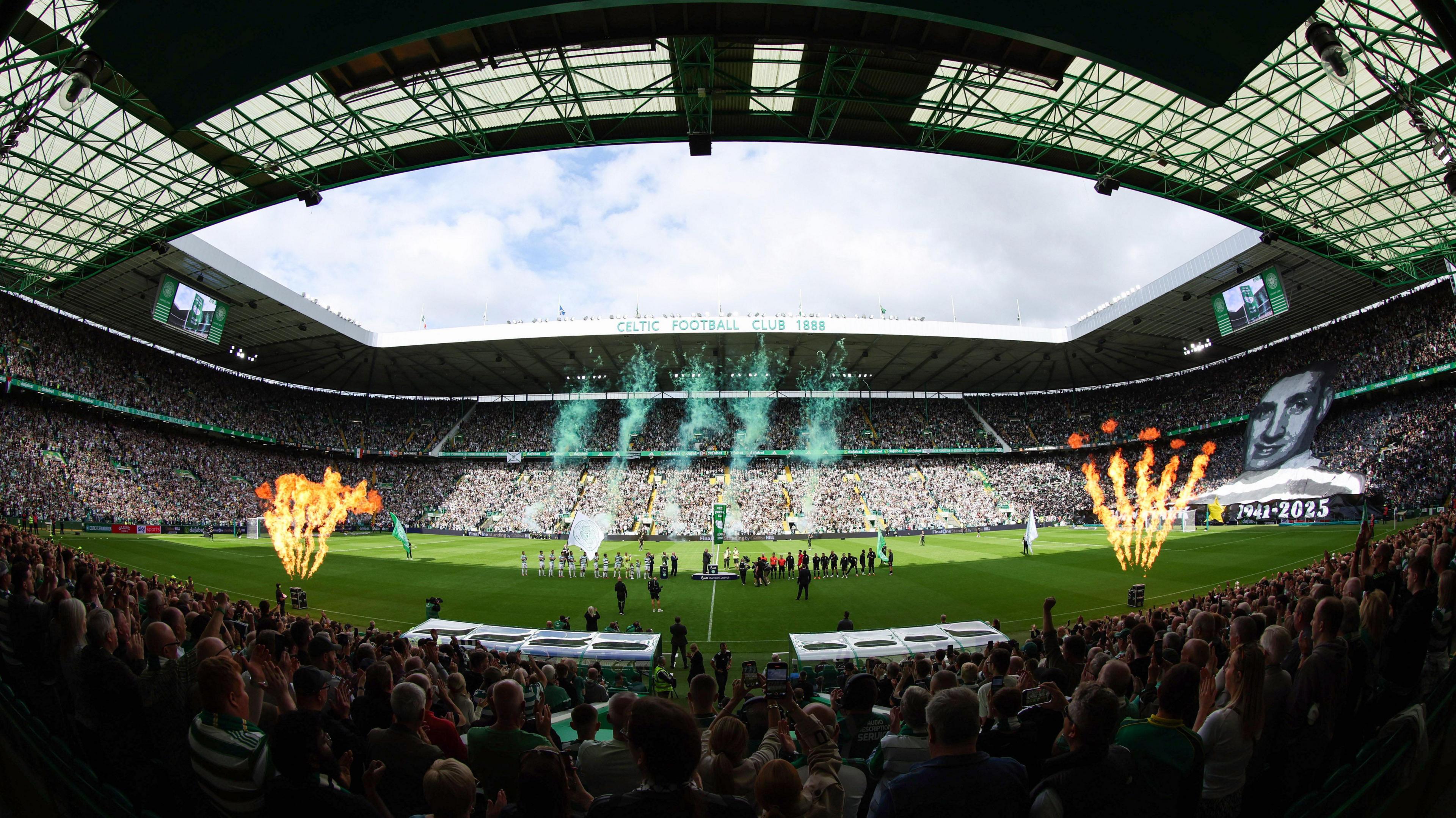 A general view of Celtic Park