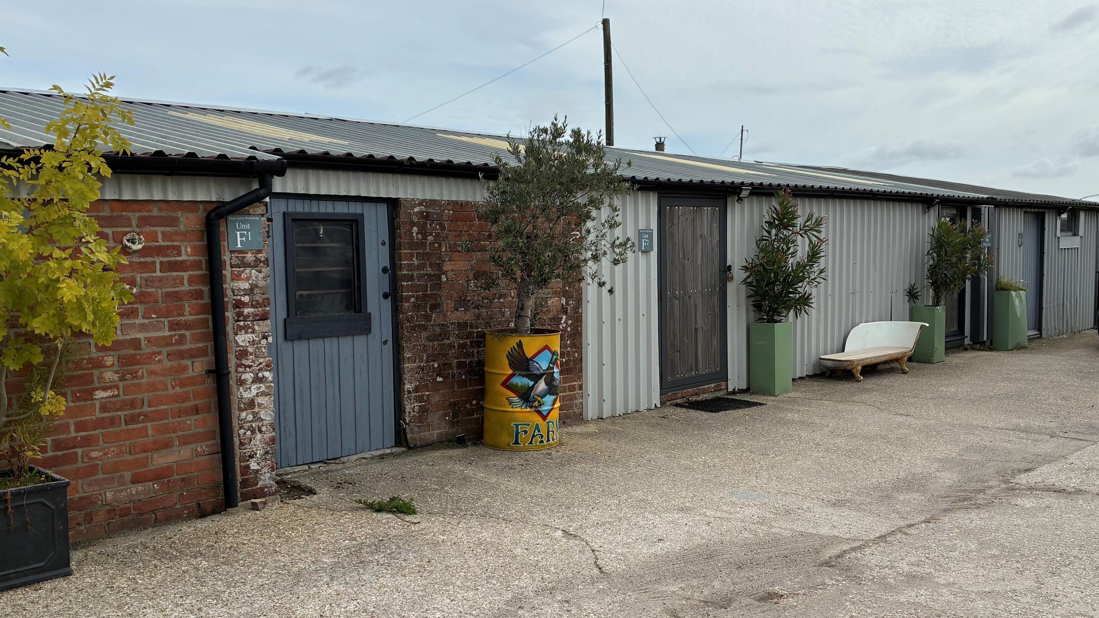 Duck Farm Workshops Unit 4 in the Centre
