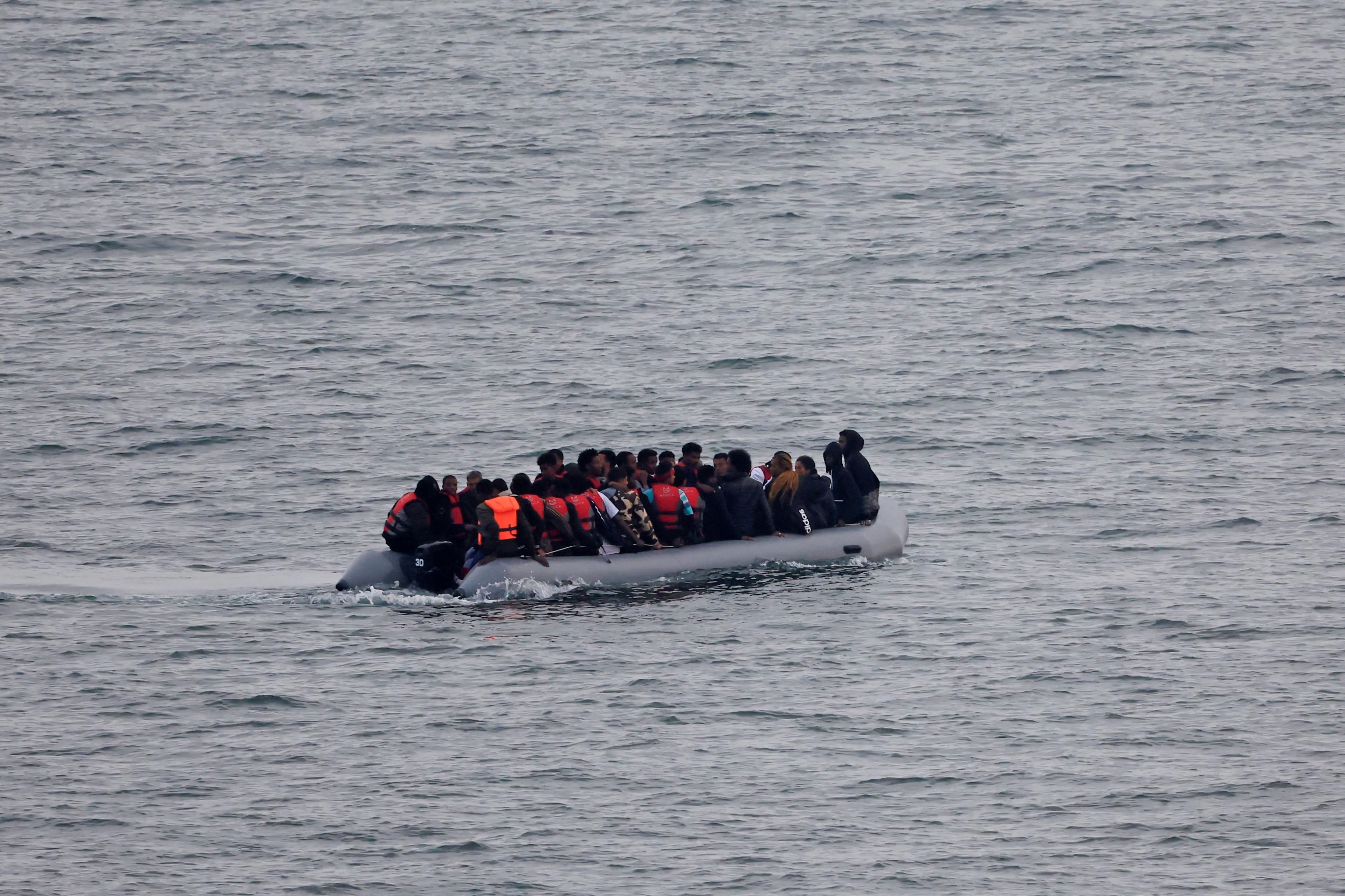 Channel migrants: Small boats arrivals top 7,500 this year - BBC News