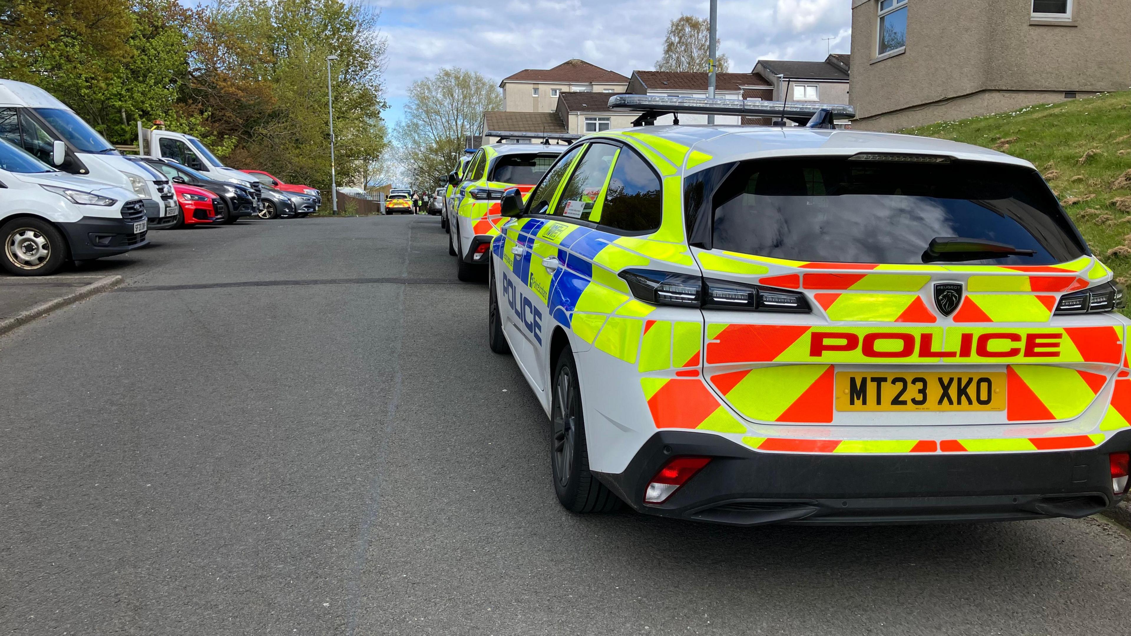 Police in Port Glasgow