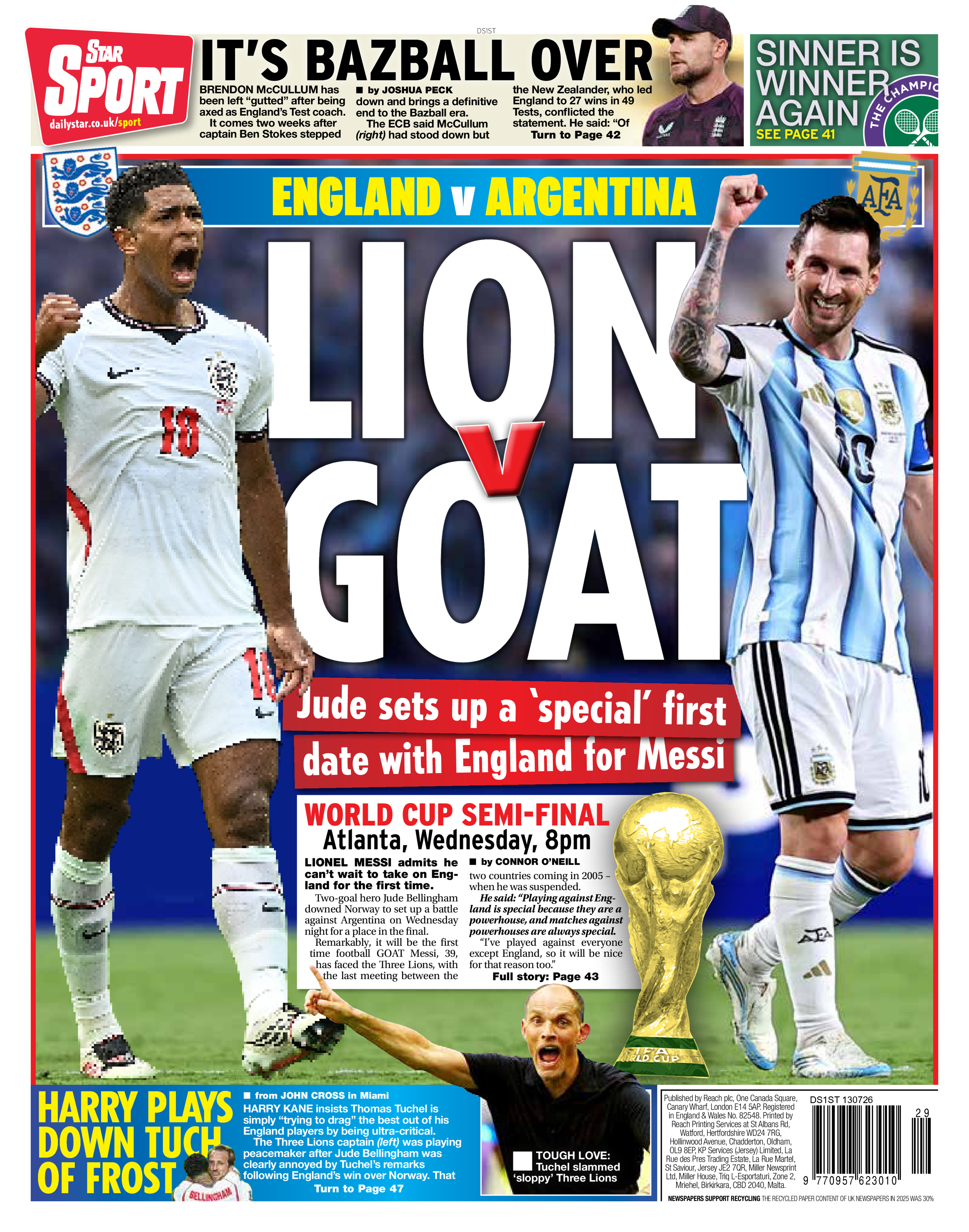 Star back page