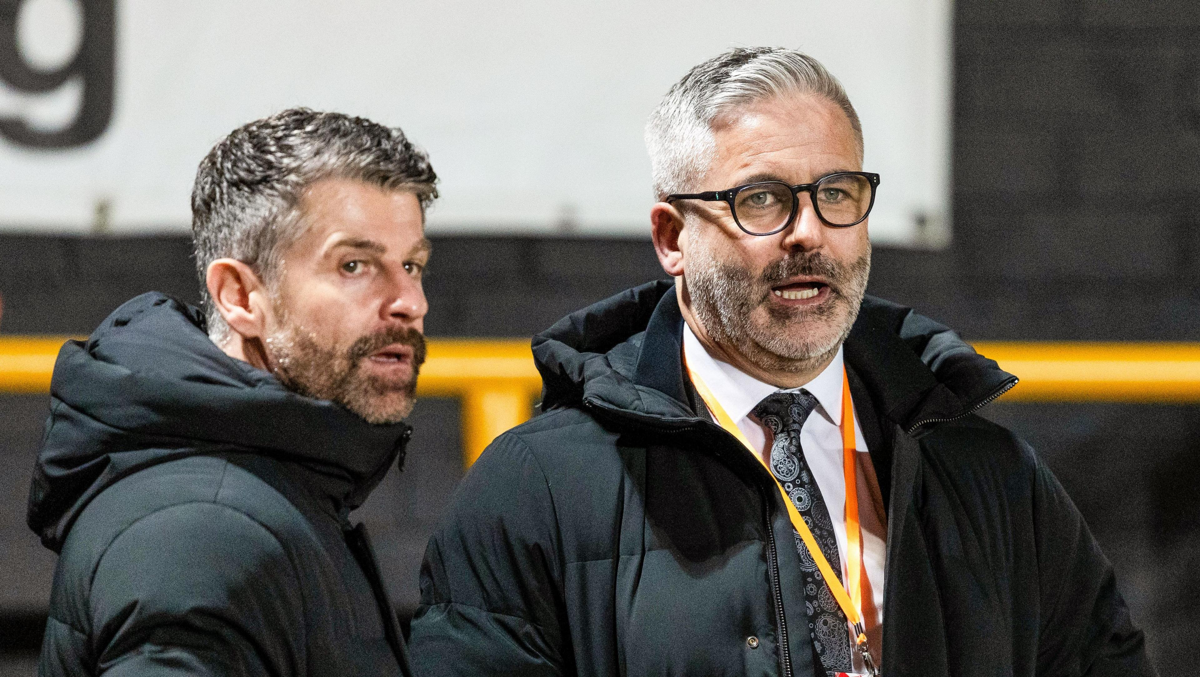 Stephen Robinson and Keith Lasley