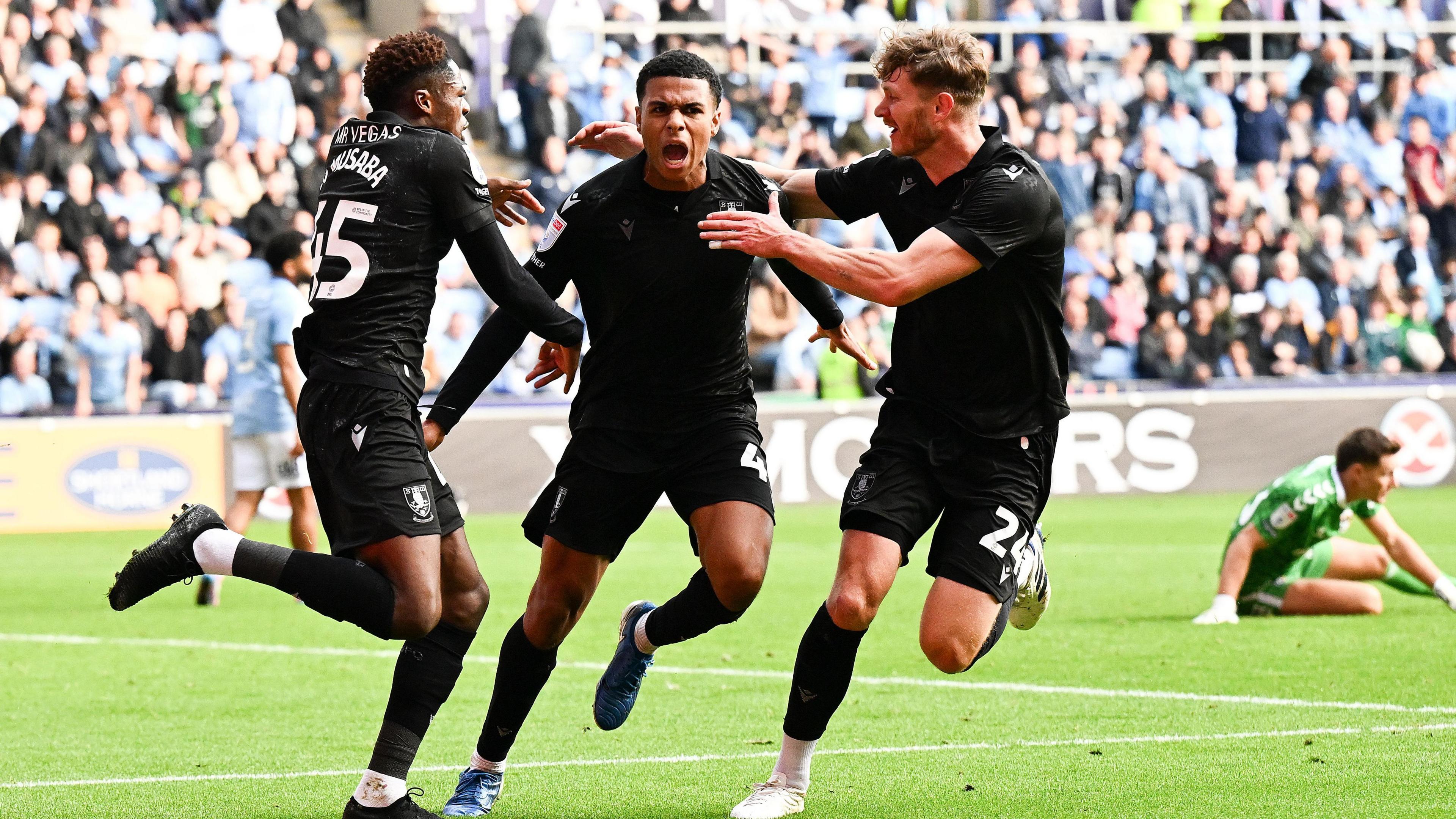 Sheffield Wednesday celebrate goal