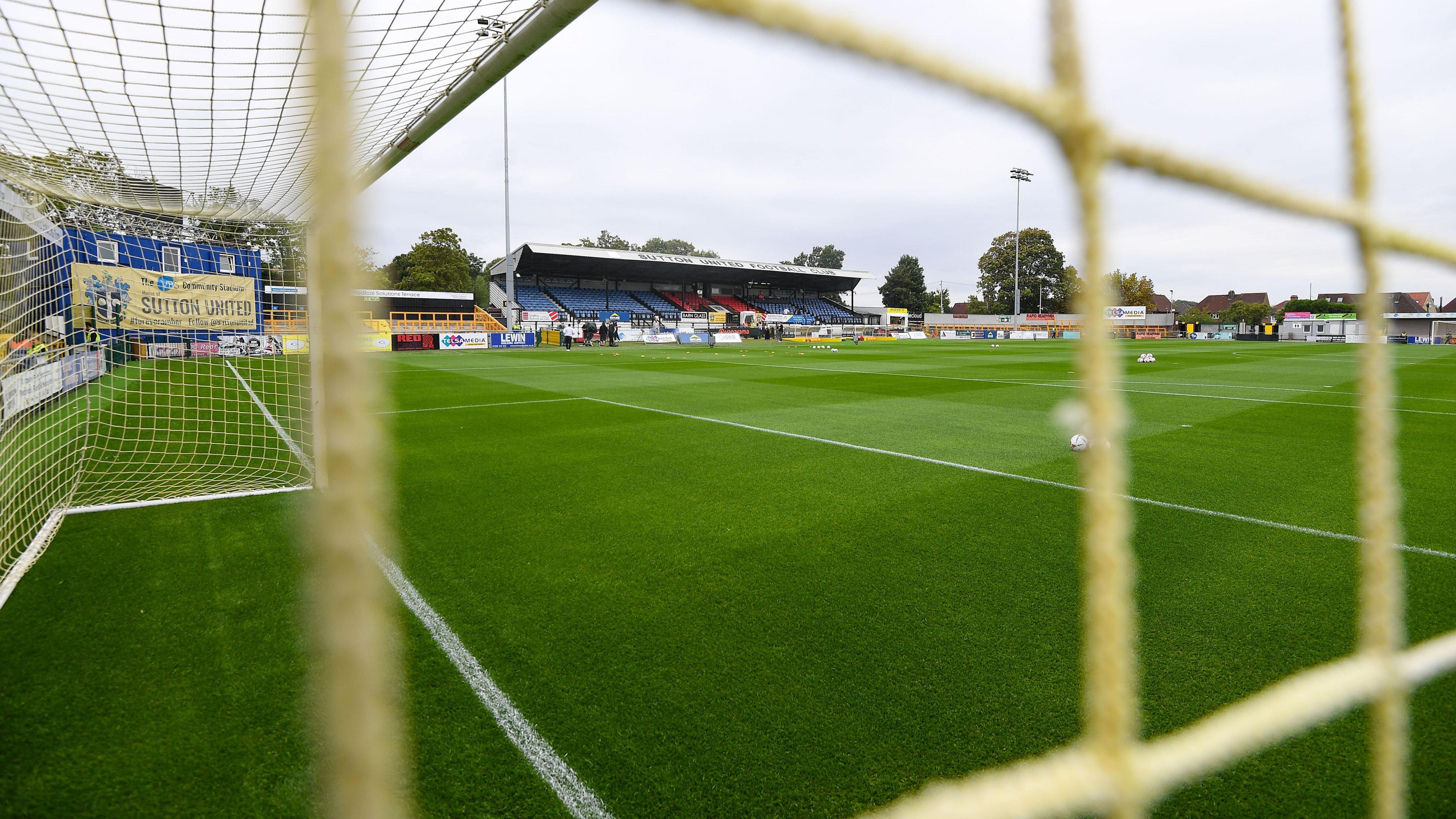 Sutton United's home ground, Gander Green Lane