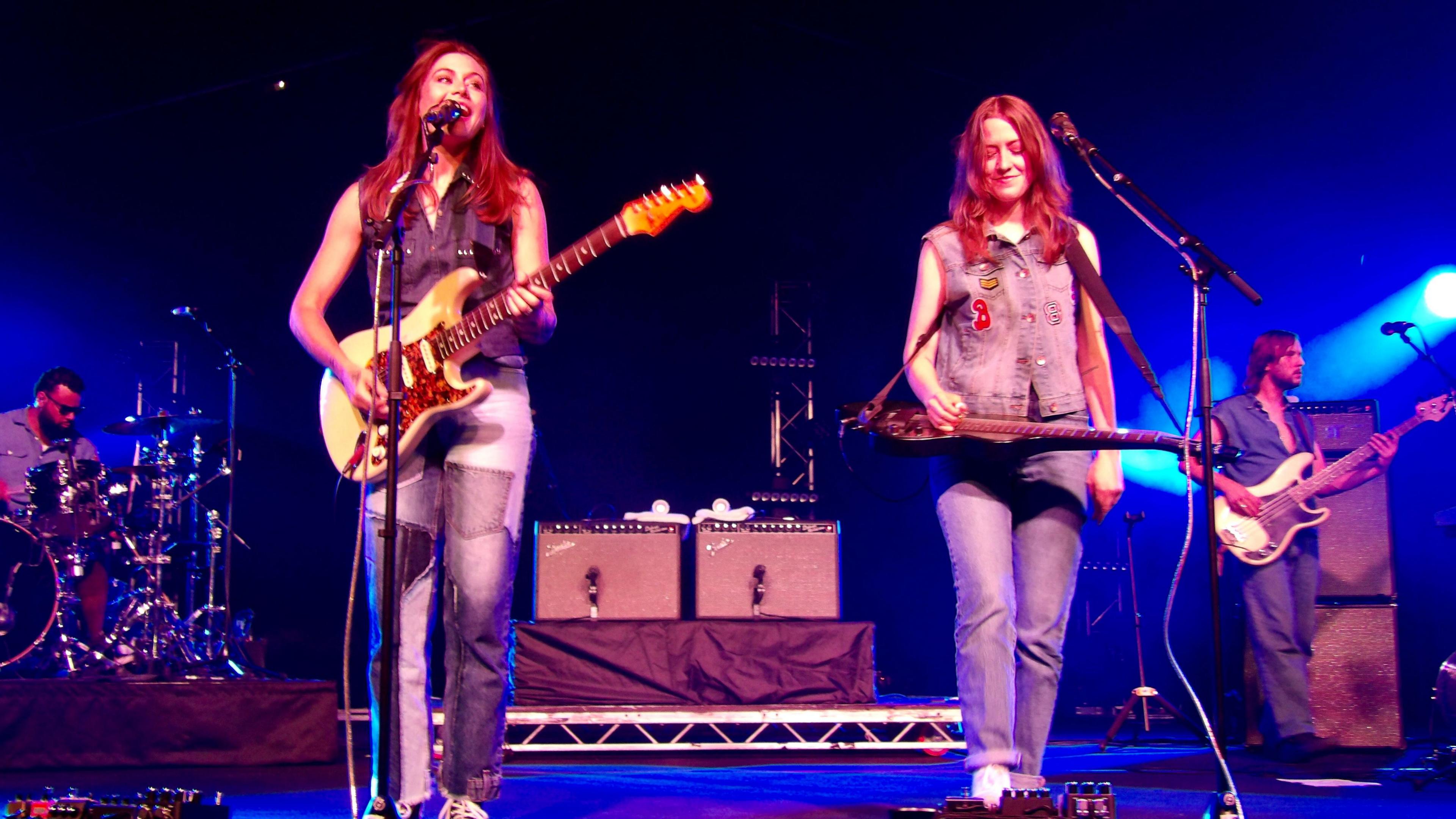 Larkin Poe at Cambridge Folk Festival