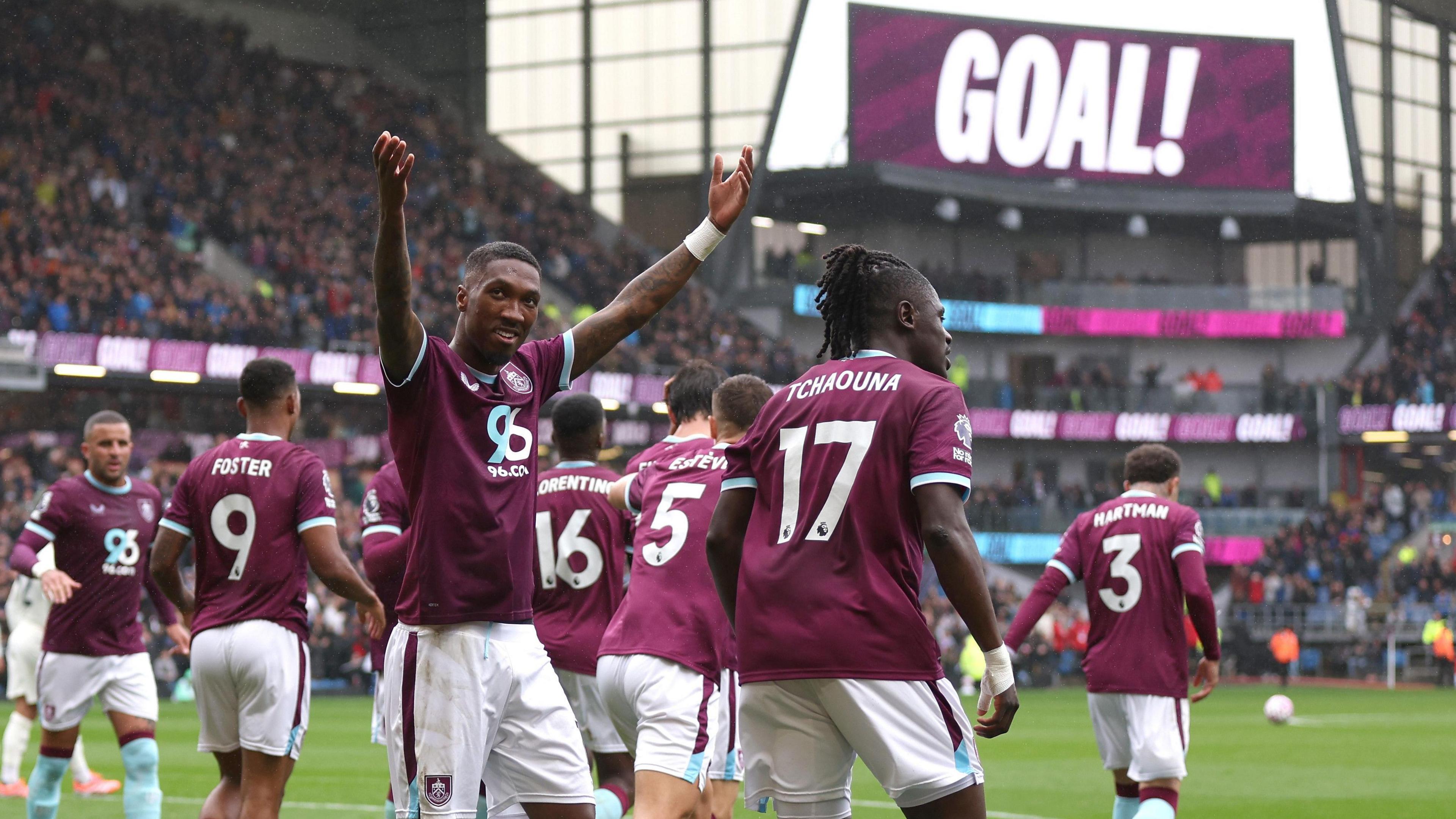 Jaidon Anthony celebrates