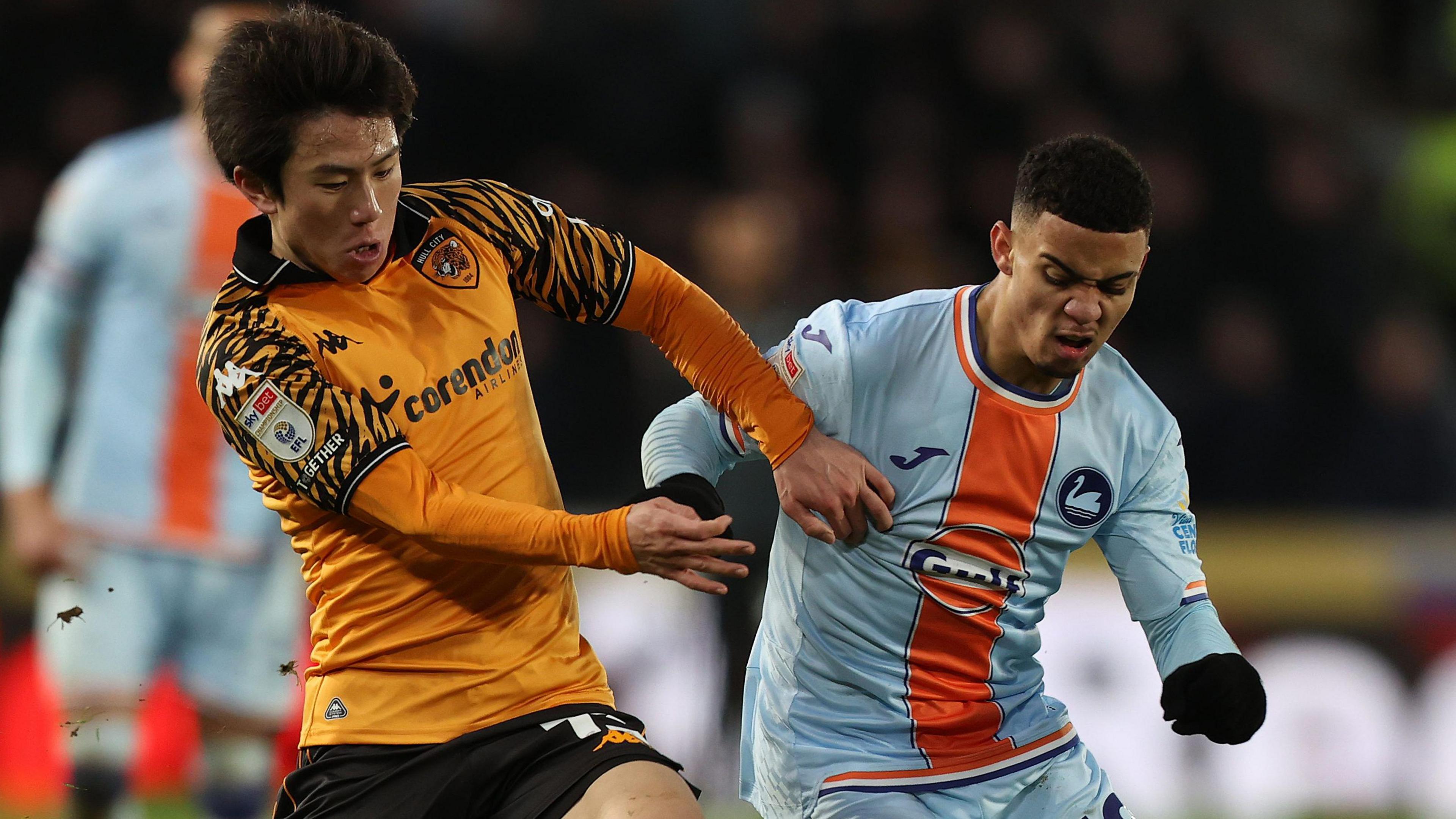 Gustavo Nunes in action at Hull last weekend