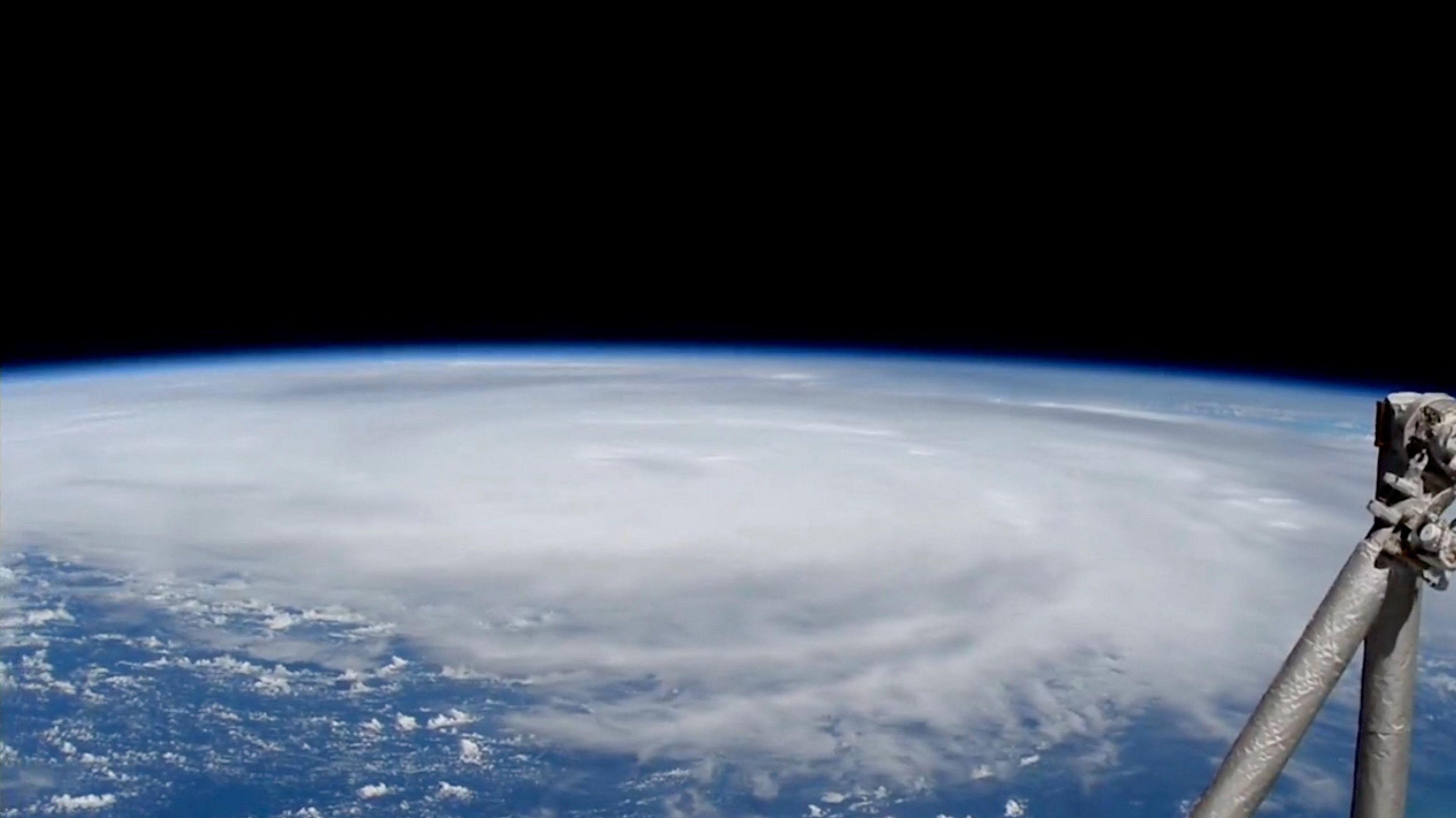 Satellite image of Hurricane Helene 