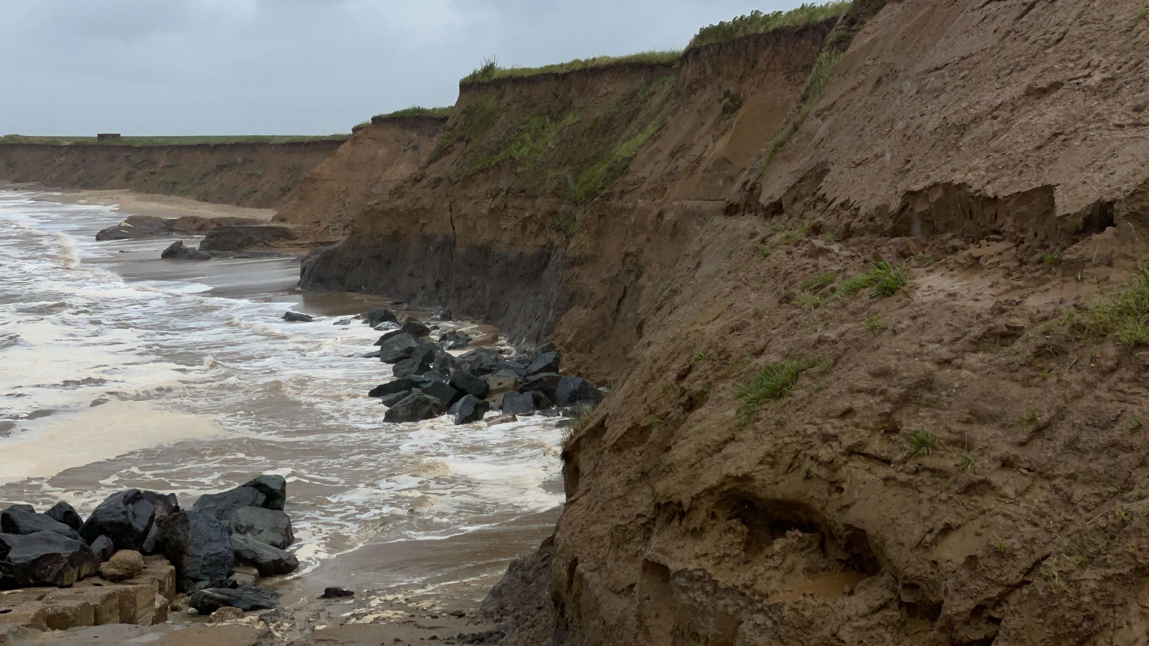 Cliffs at Happisburgh