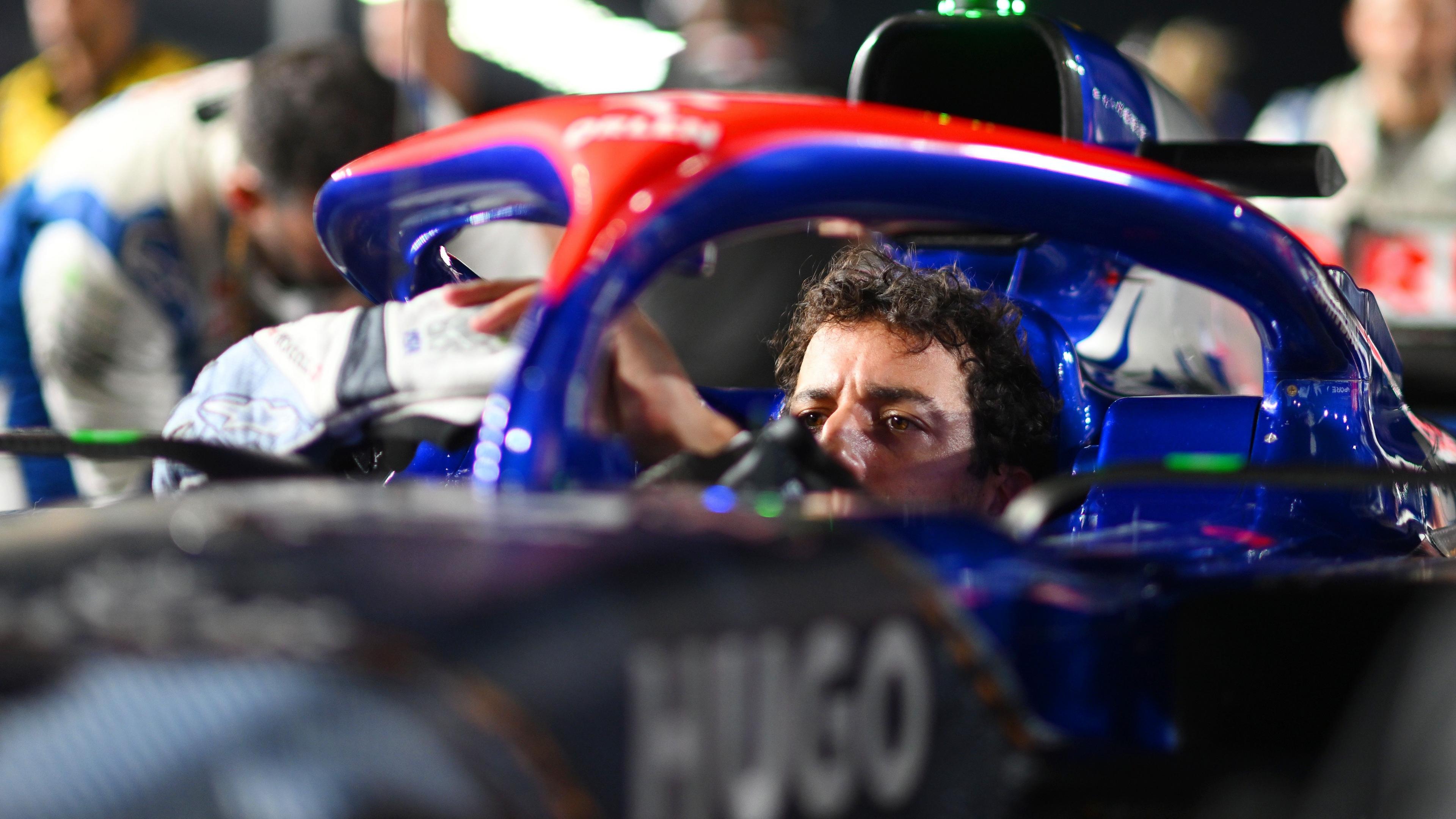 Daniel Ricciardo at the Singapore Grand Prix