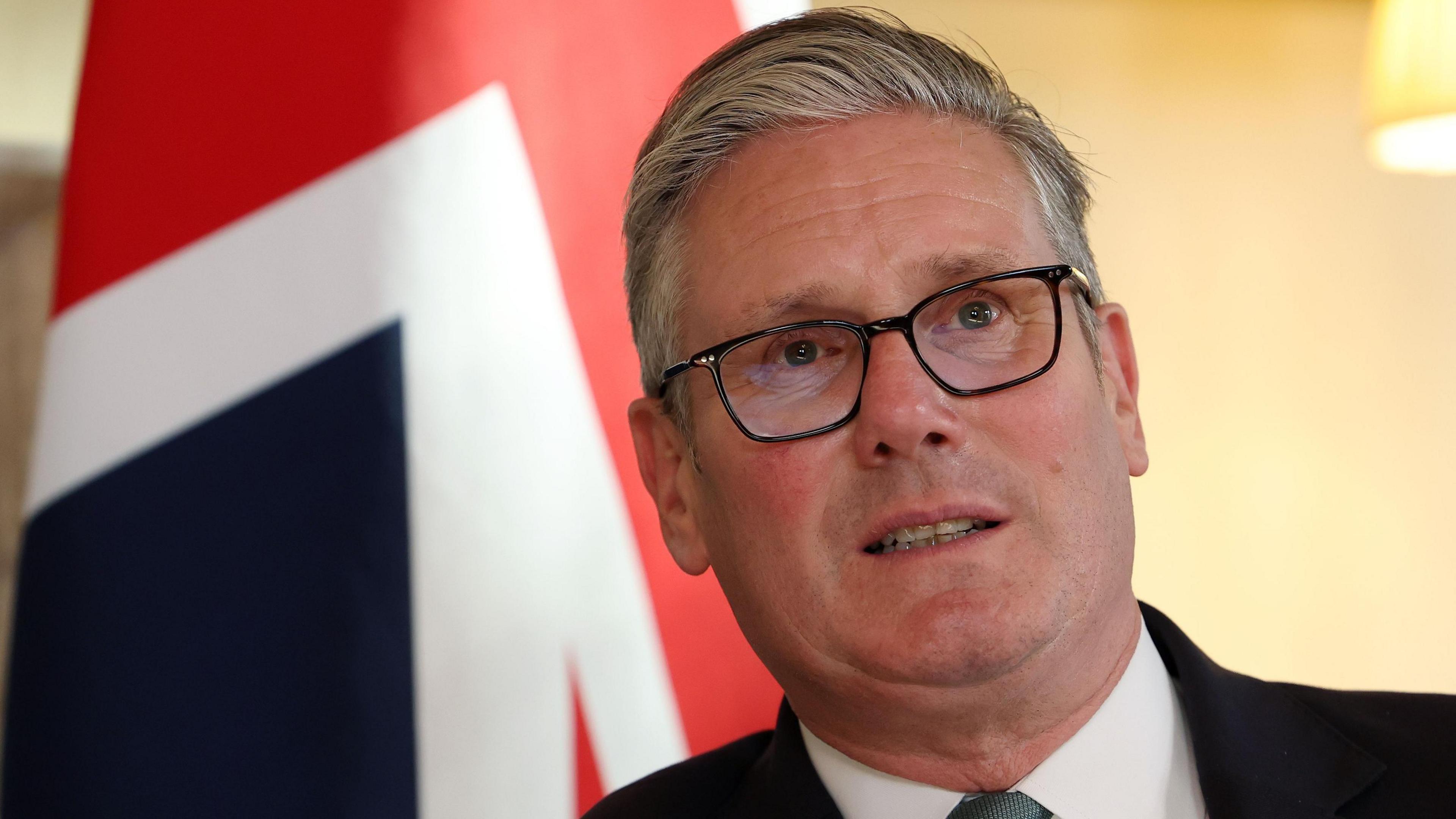 Keir Starmer pictured on 19 June