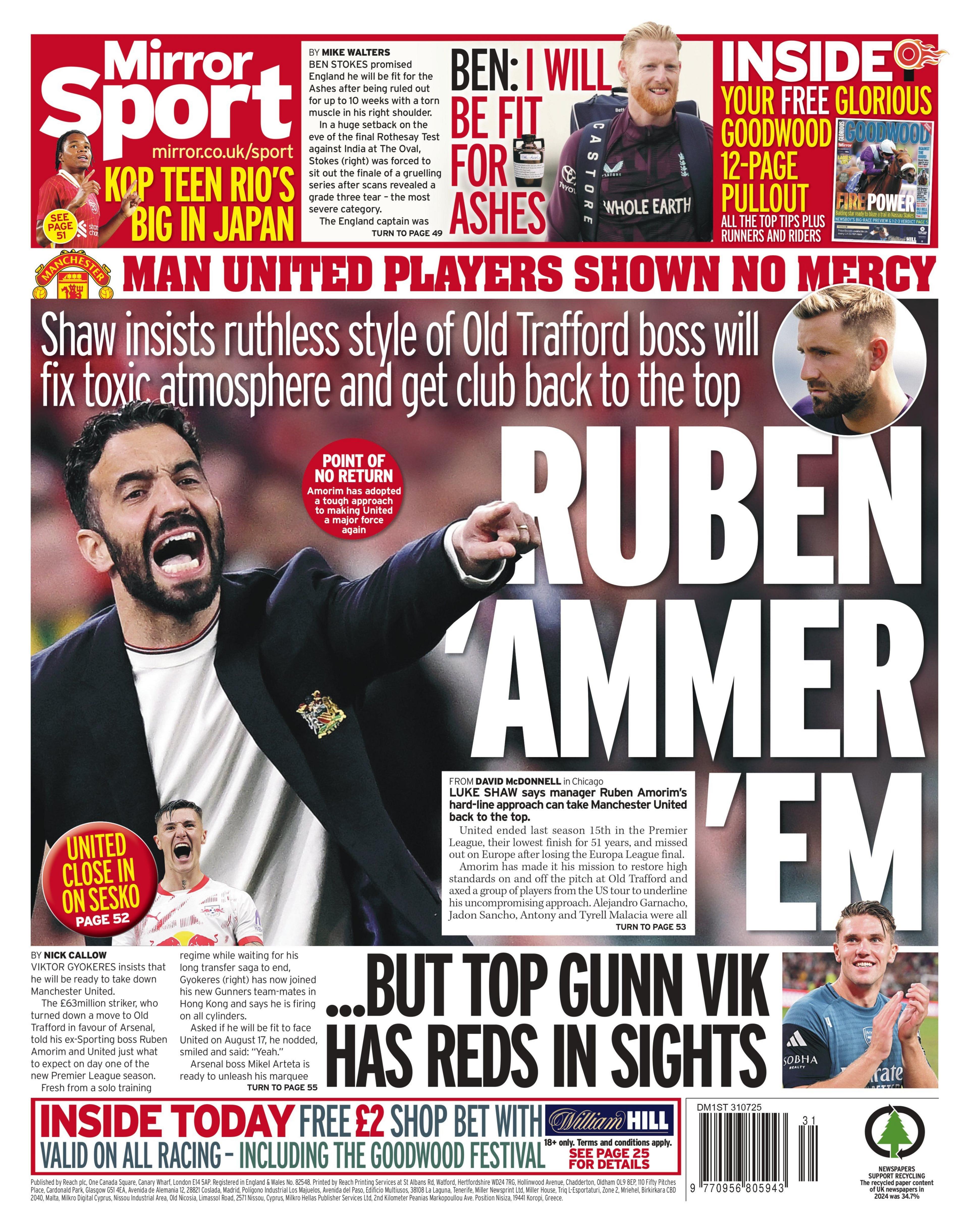 Mirror back page