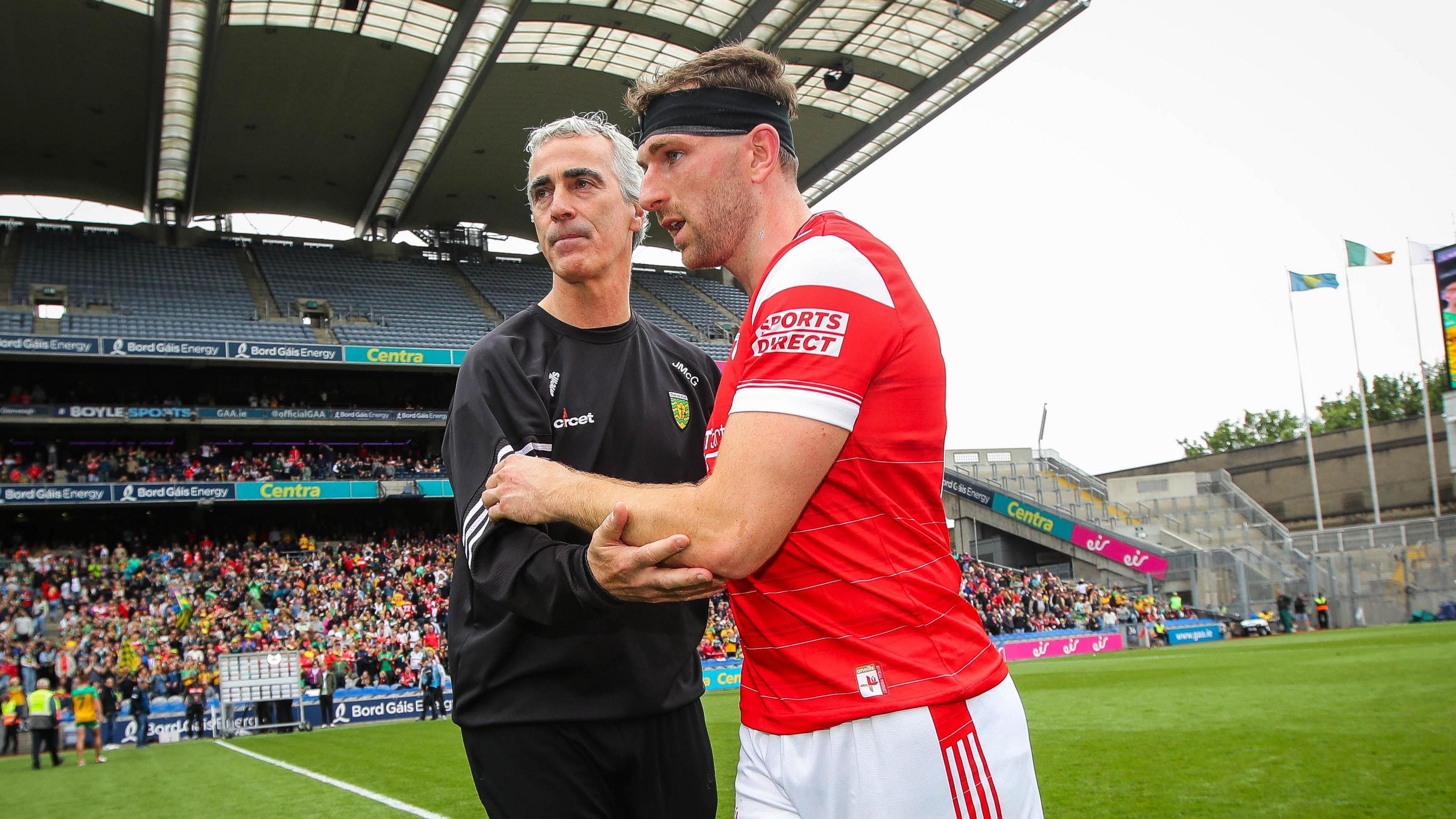 Jim McGuinness leads Donegal back into an All-Ireland semi-final for the first time since 2014