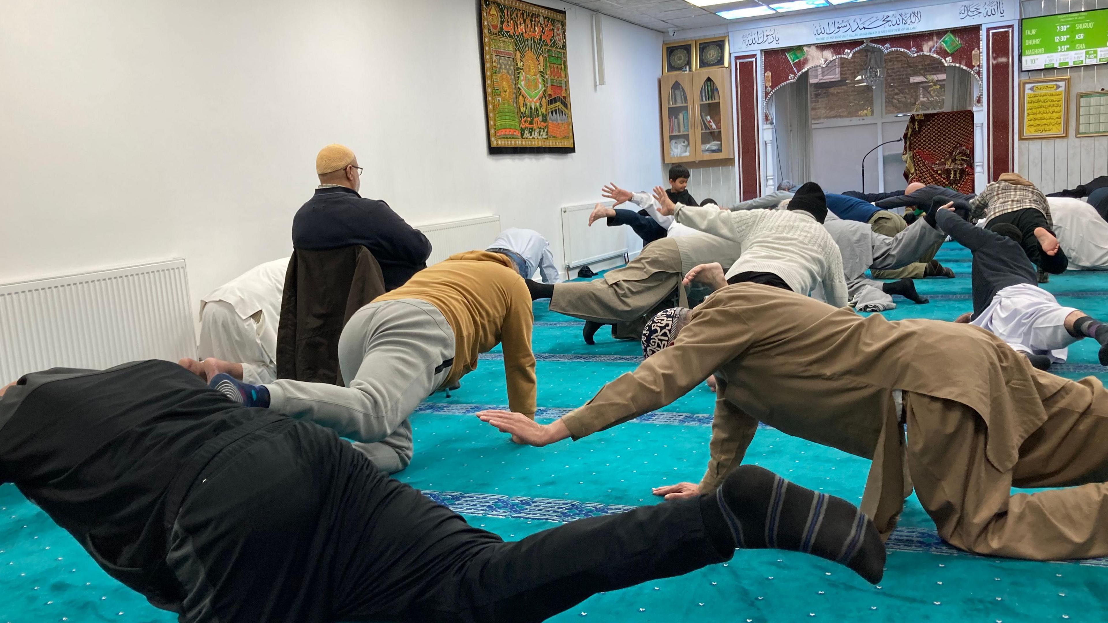 Bradford Mosque's Men's Pilates Class Goes Viral With Two Million TikTok Views