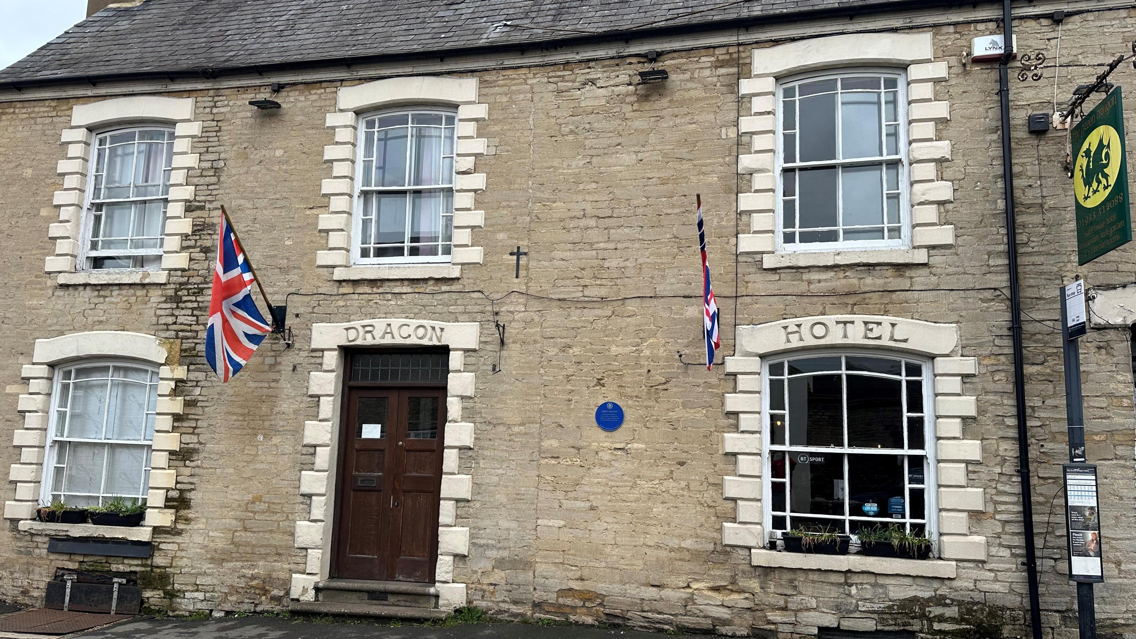 The Green Dragon Hotel on College Street