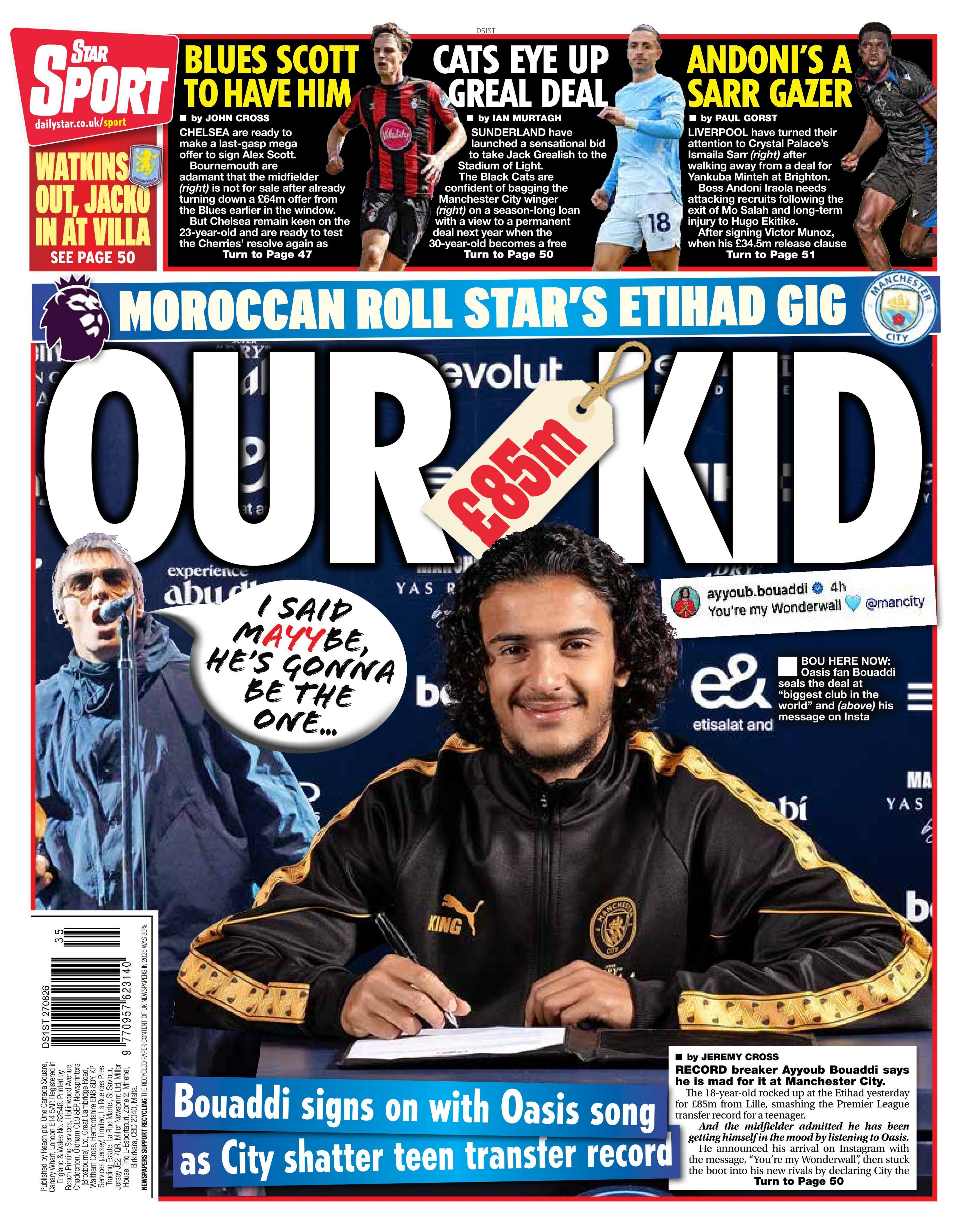 Star back page