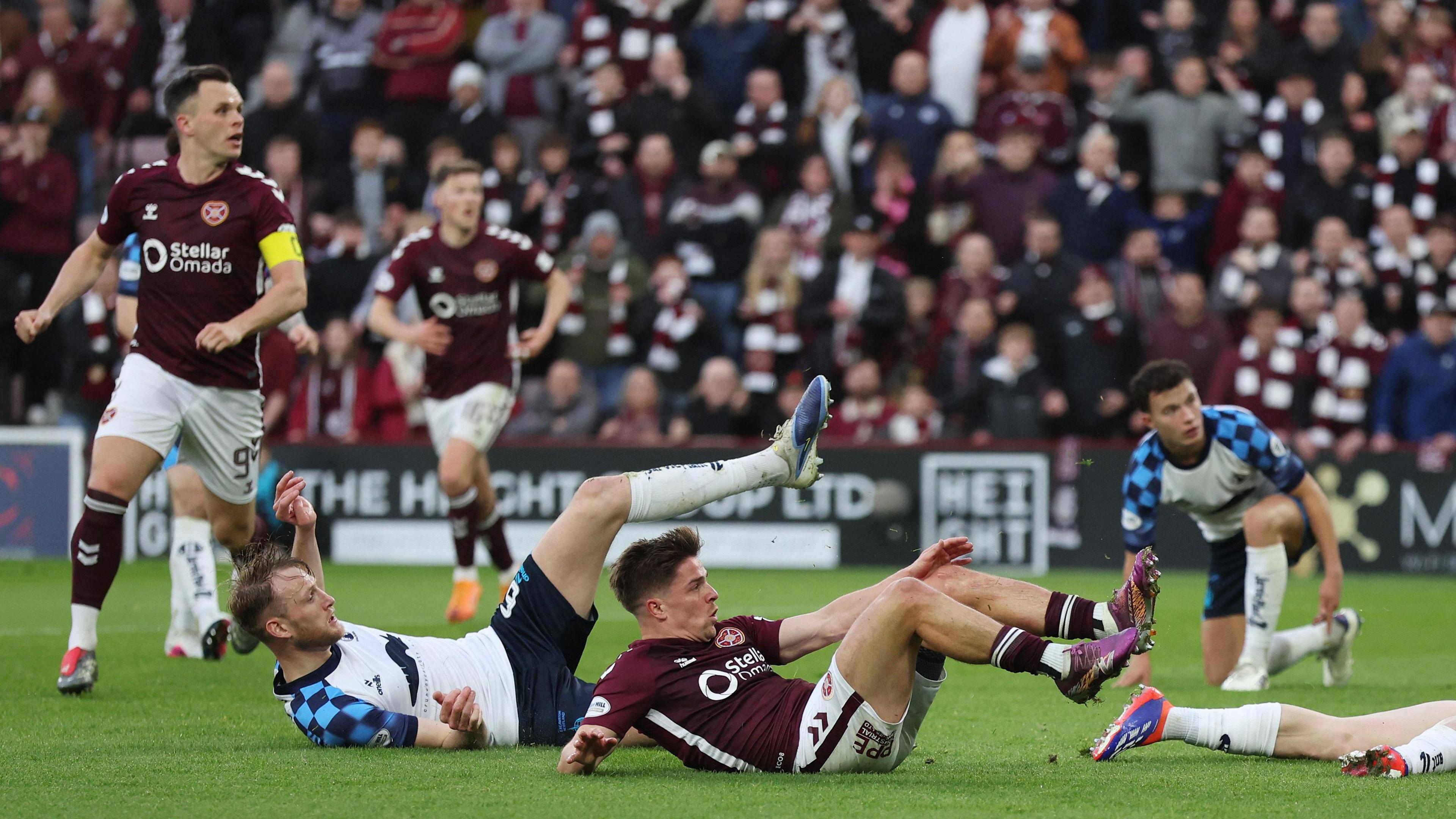 Cammy Devlin doubles Hearts lead to spark bedlam inside Tynecastle