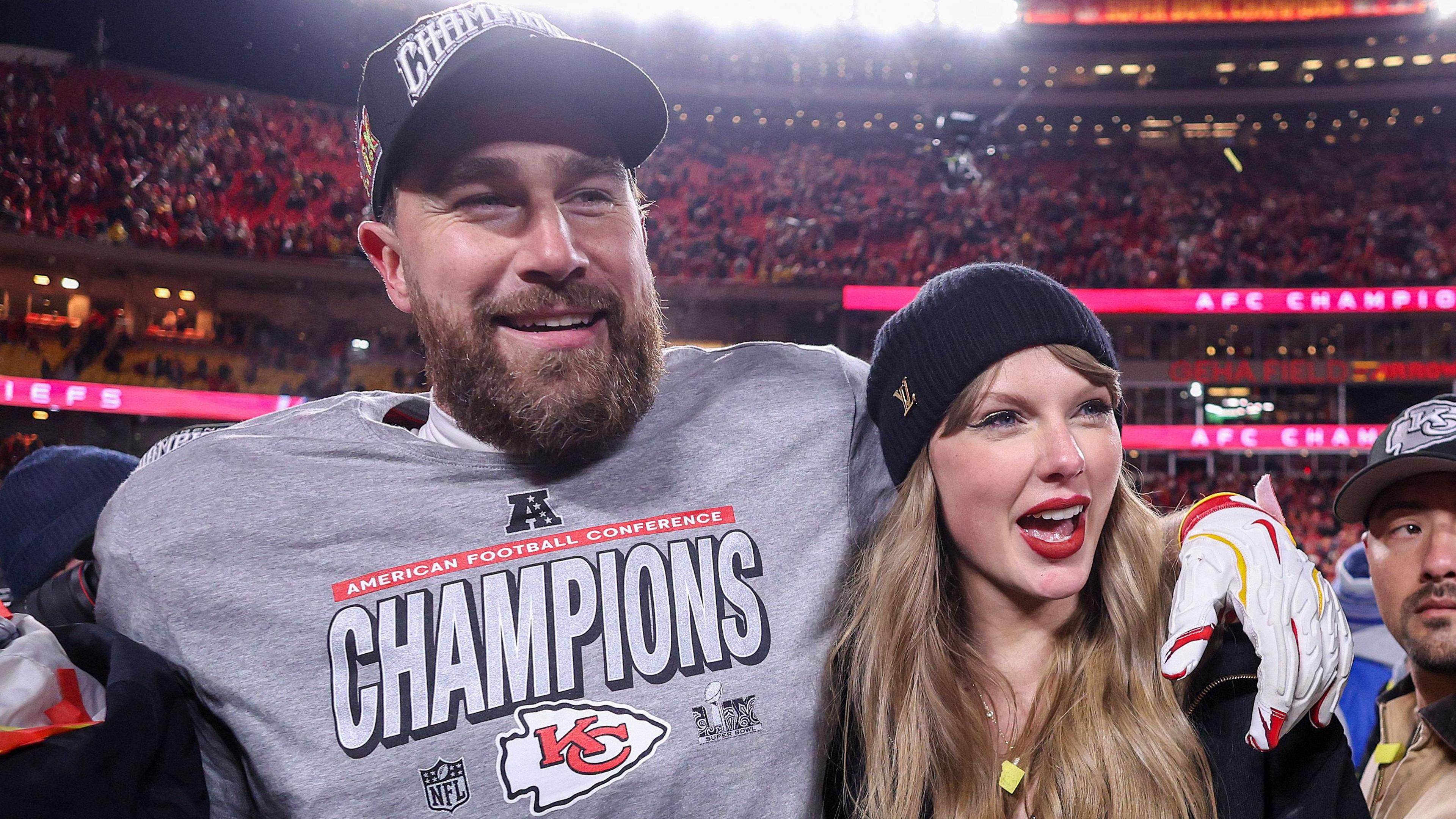 Travis Kelce and Taylor Swift