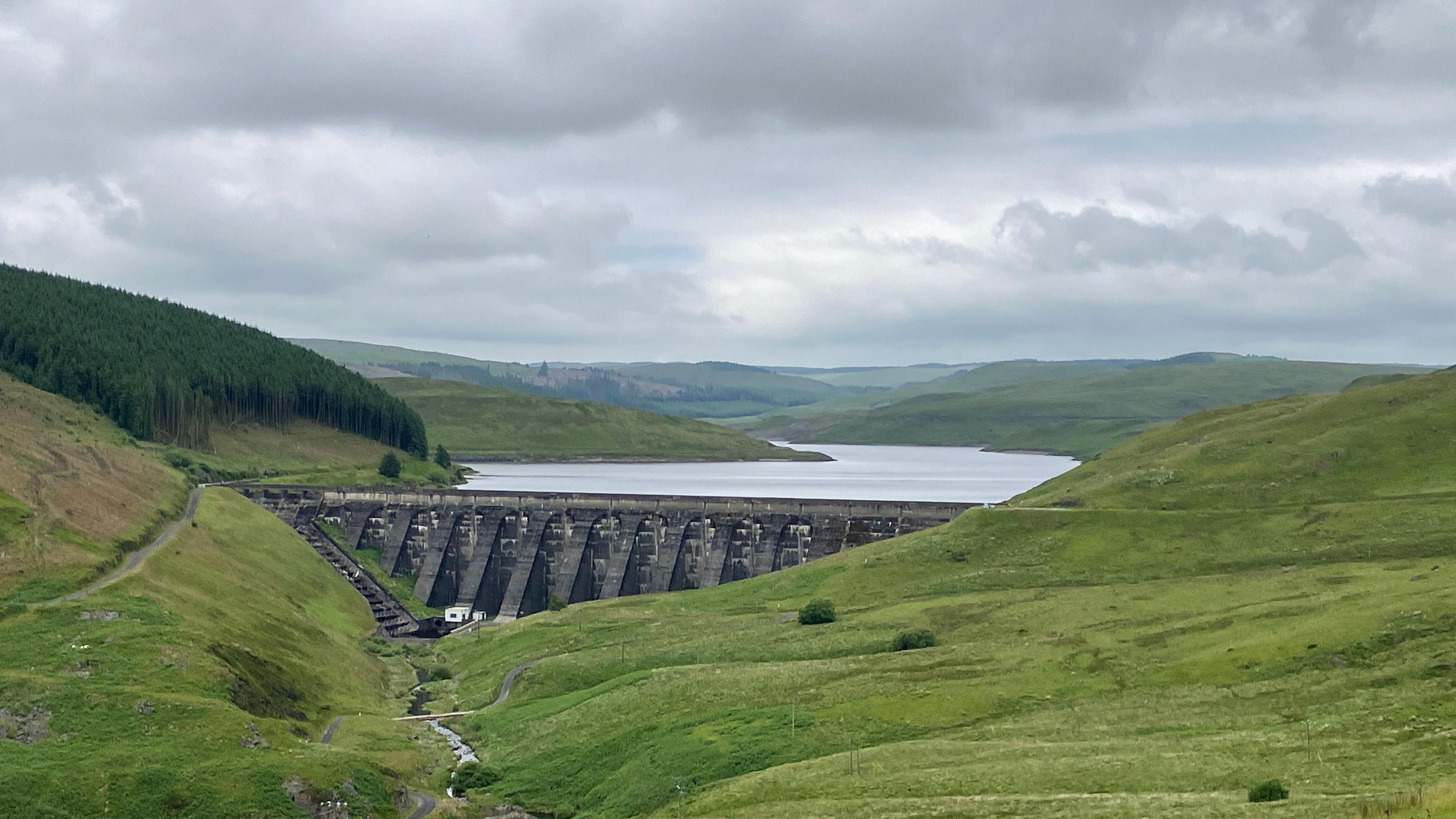 Nant-y-Moch reservoir