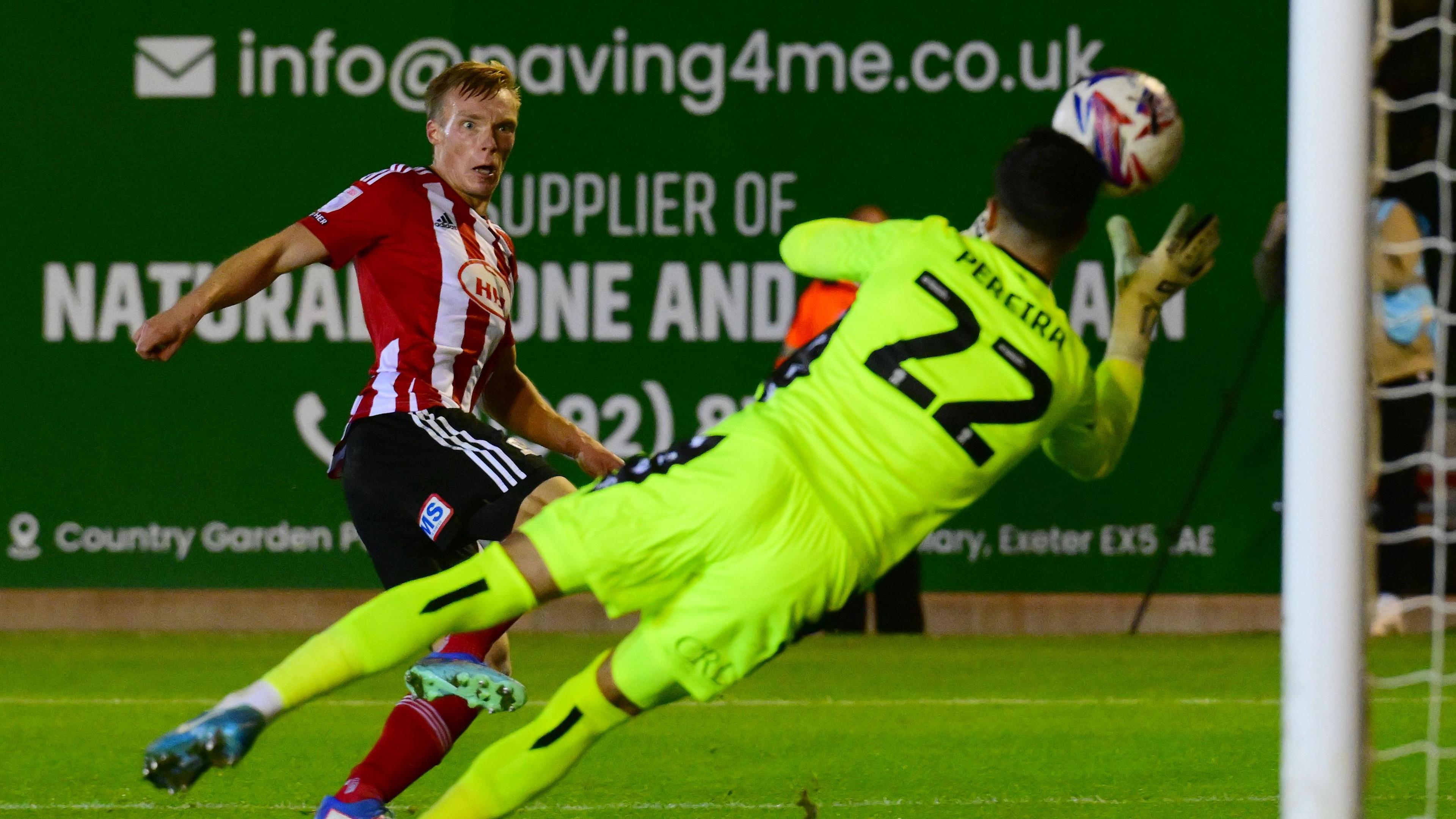 Ilmari Niskanen' scores for Exeter City