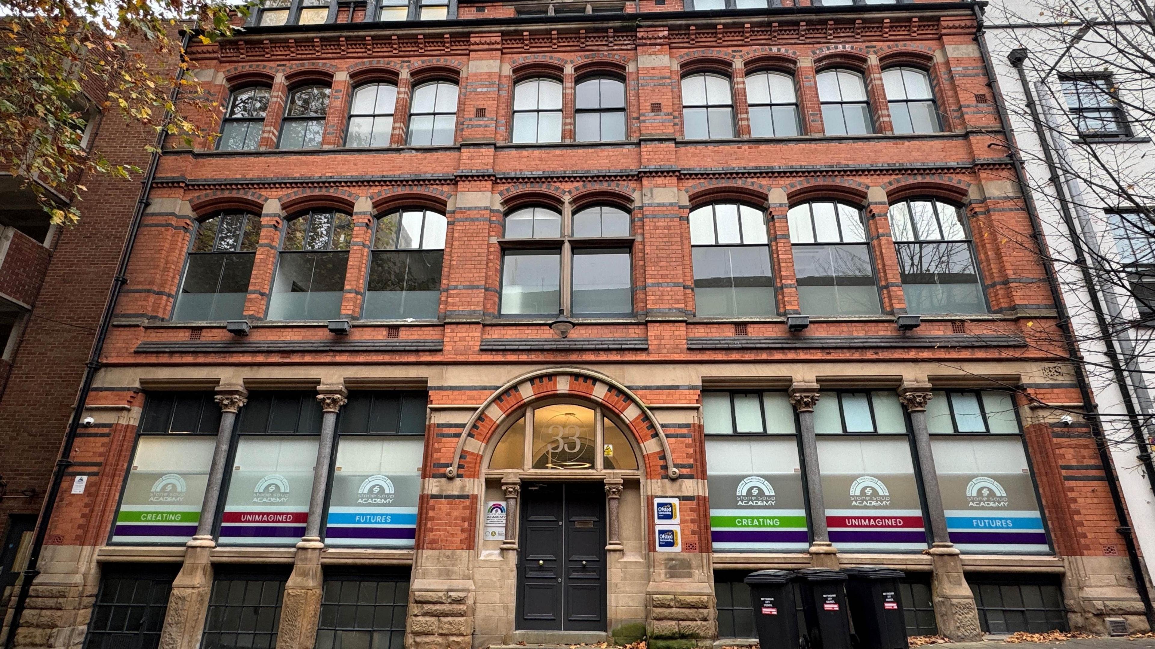 A Victorian school building in Nottingham 