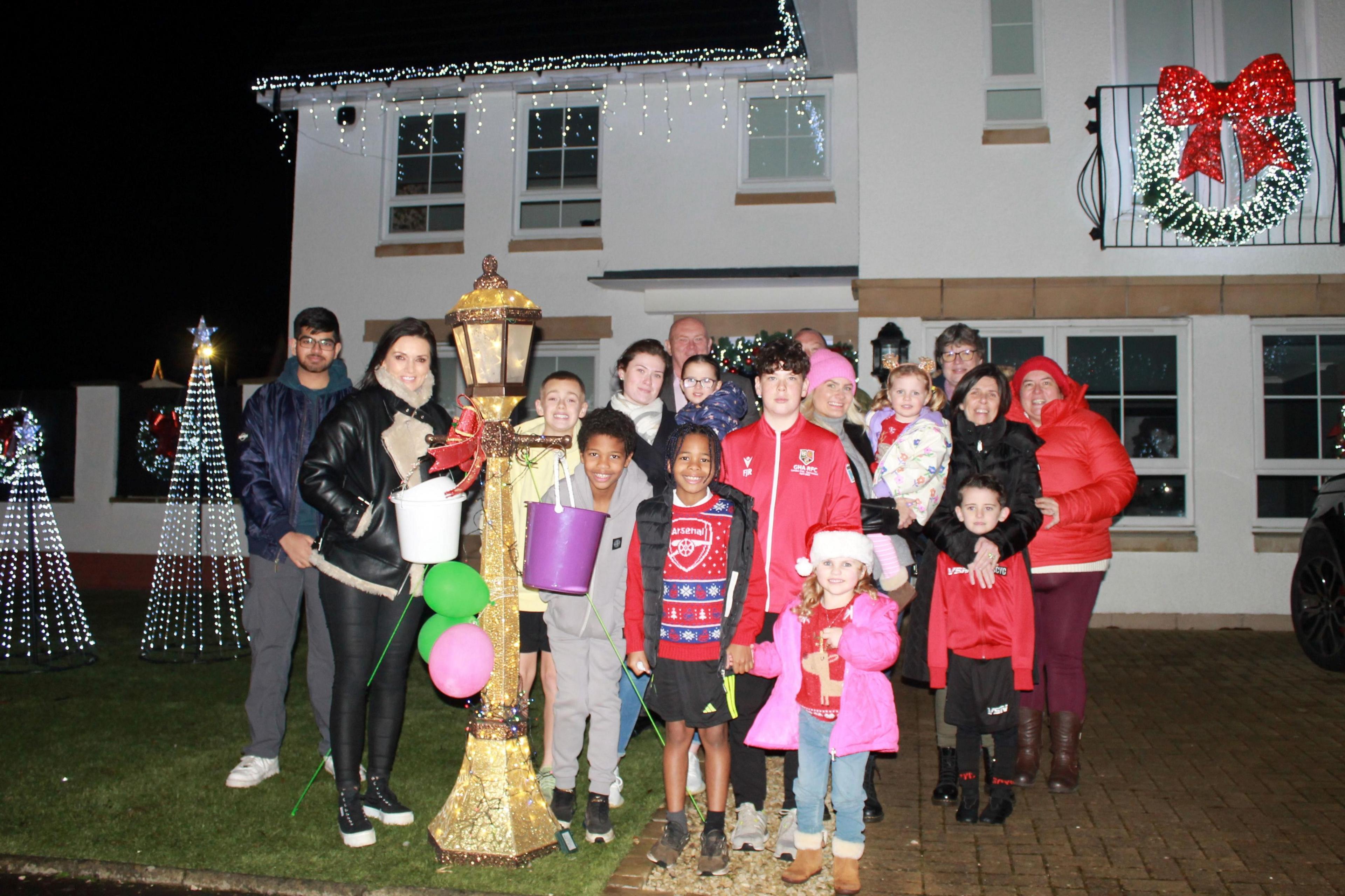 Group photo of Lavender Drive residents